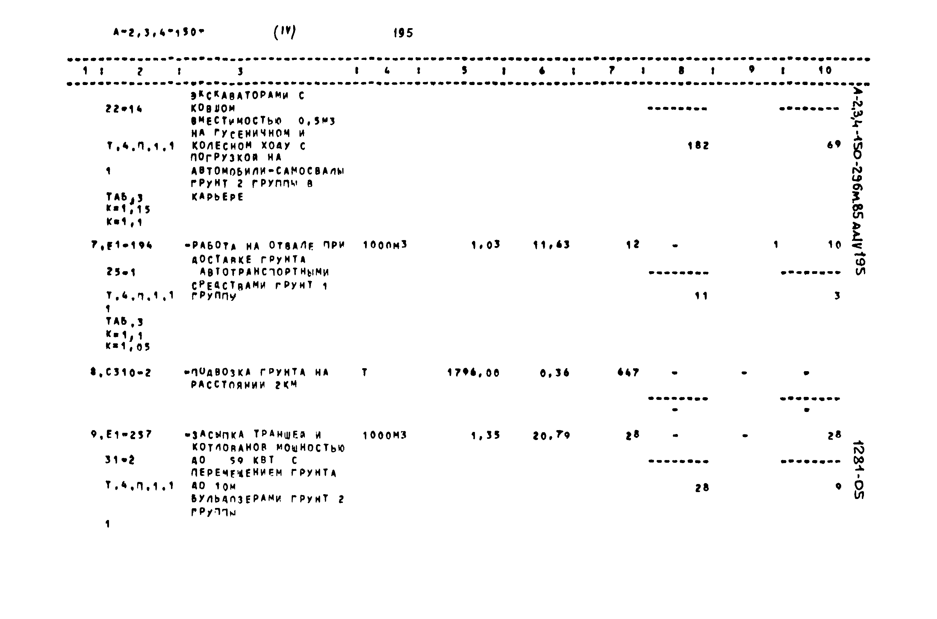 Типовой проект А-II,III,IV-150-296м.85