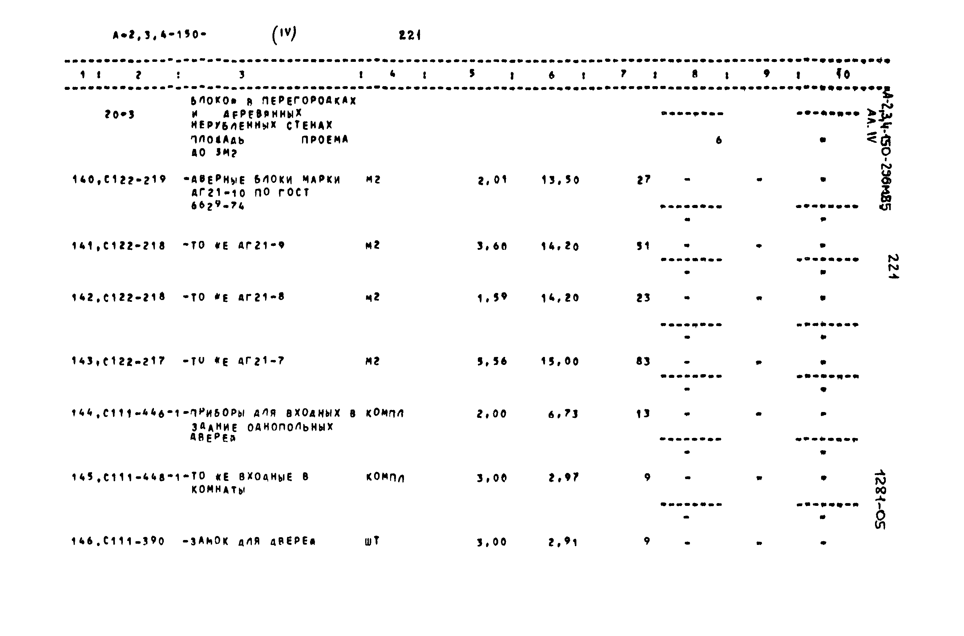 Типовой проект А-II,III,IV-150-296м.85