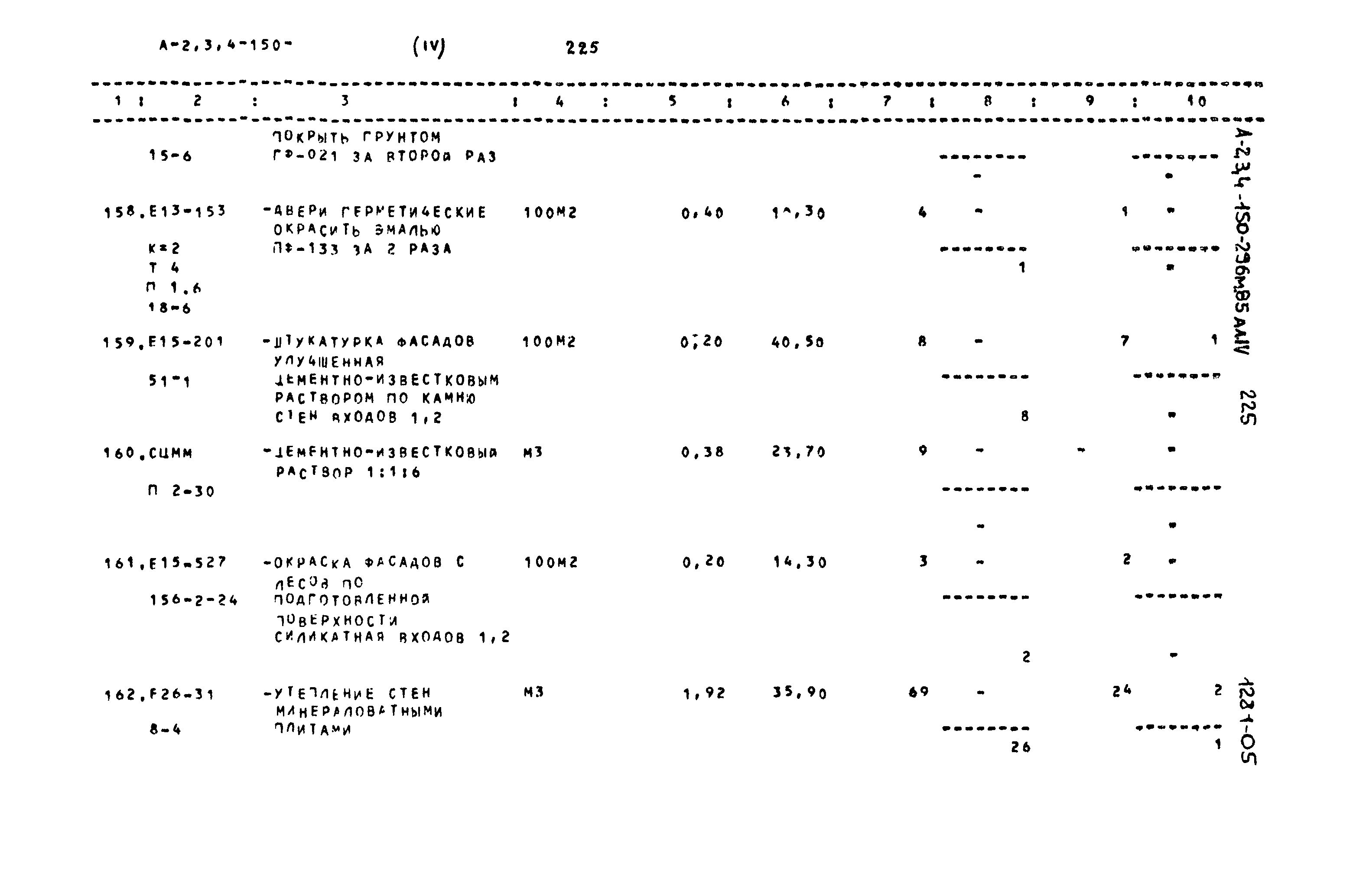 Типовой проект А-II,III,IV-150-296м.85