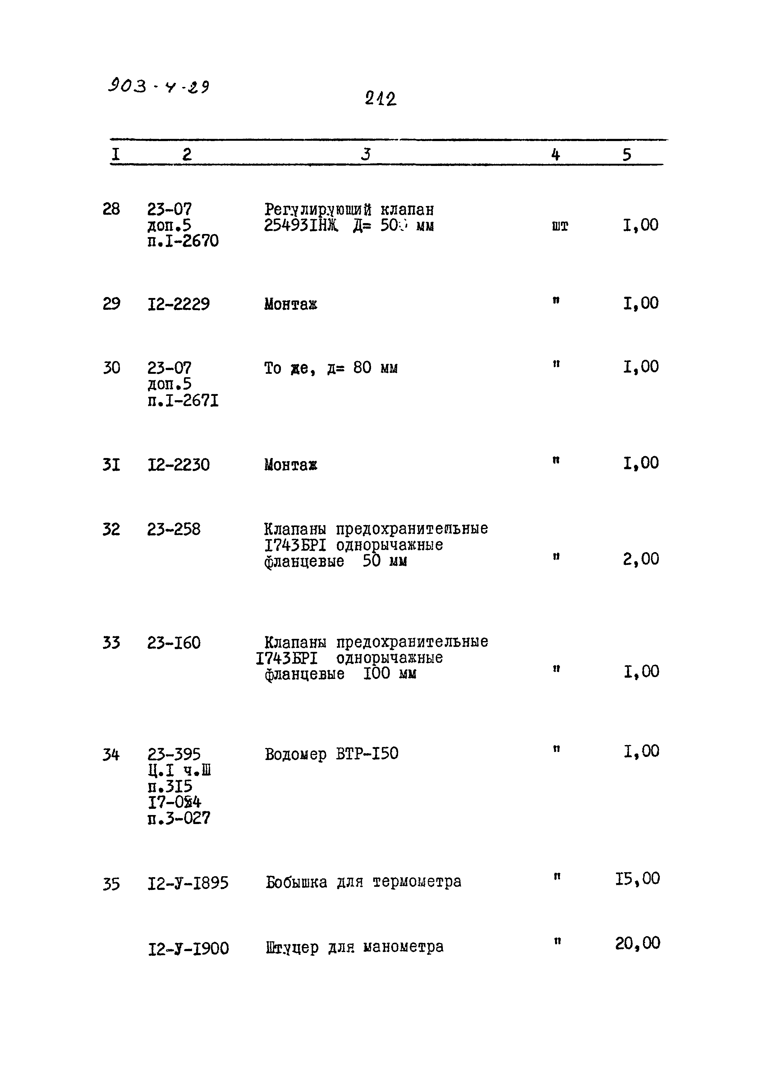 Типовой проект 903-4-29