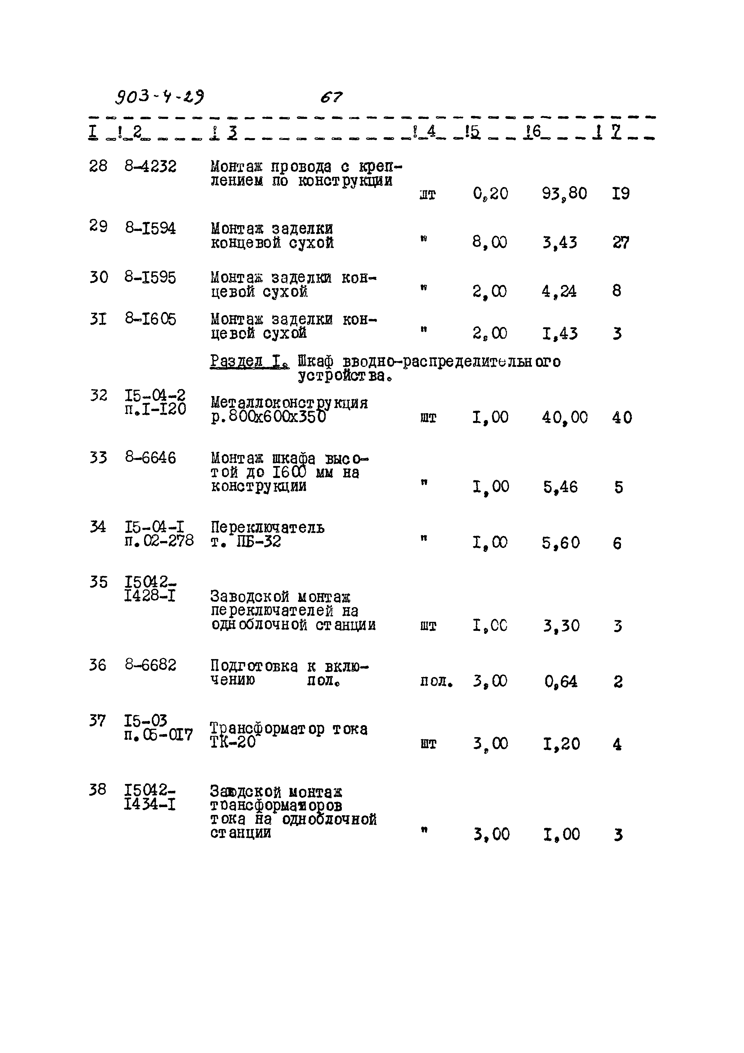 Типовой проект 903-4-29
