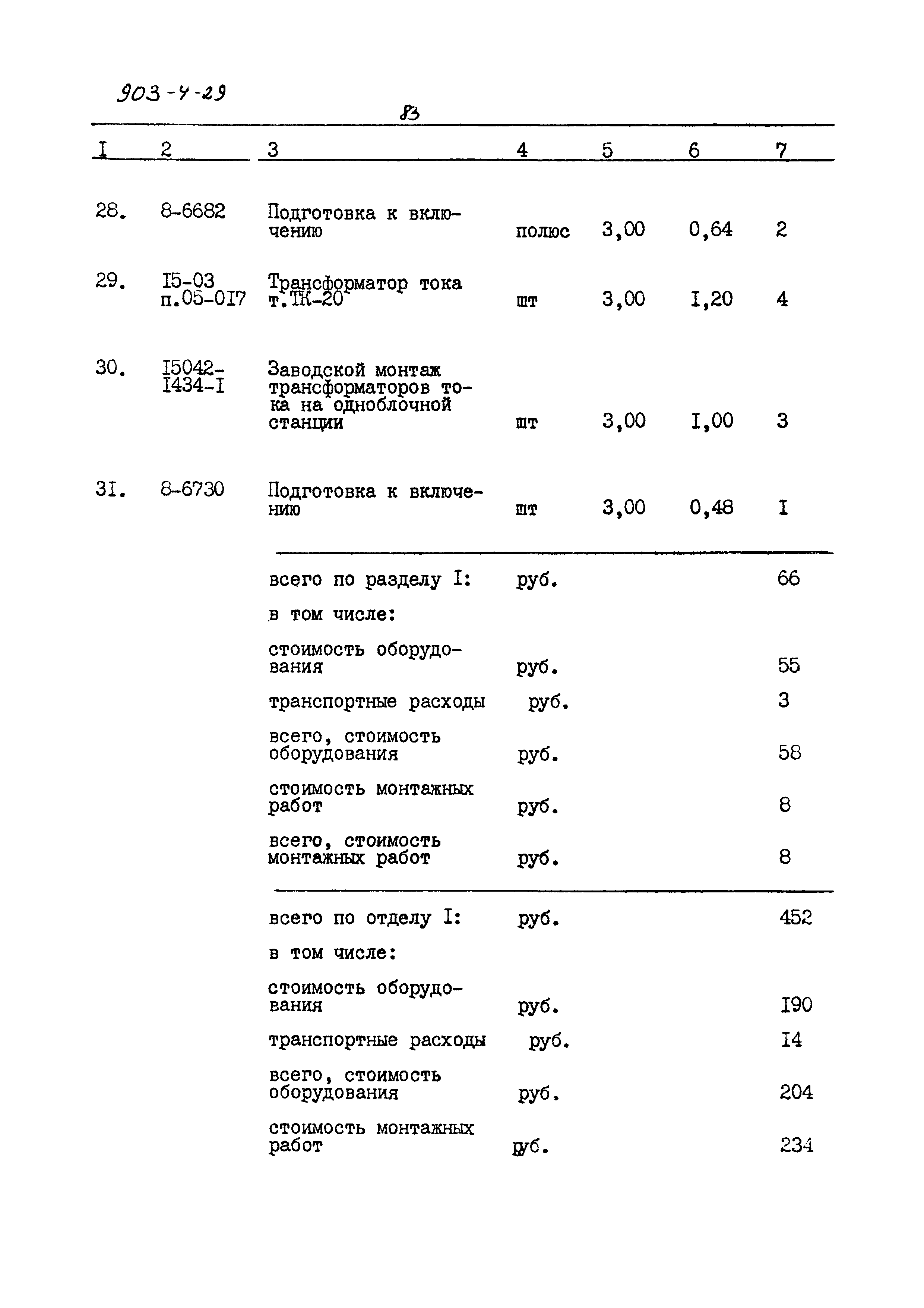 Типовой проект 903-4-29