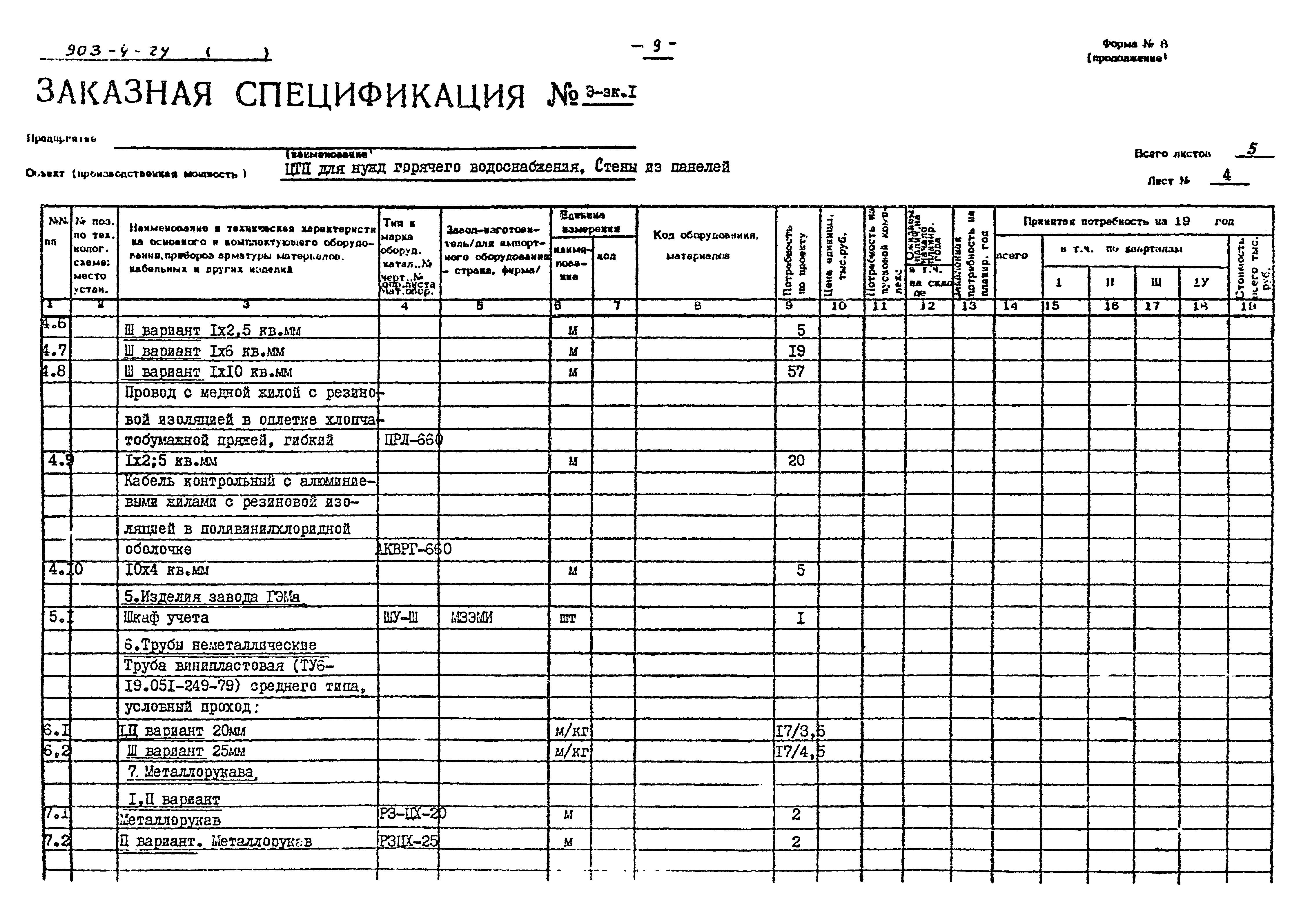 Типовой проект 903-4-24