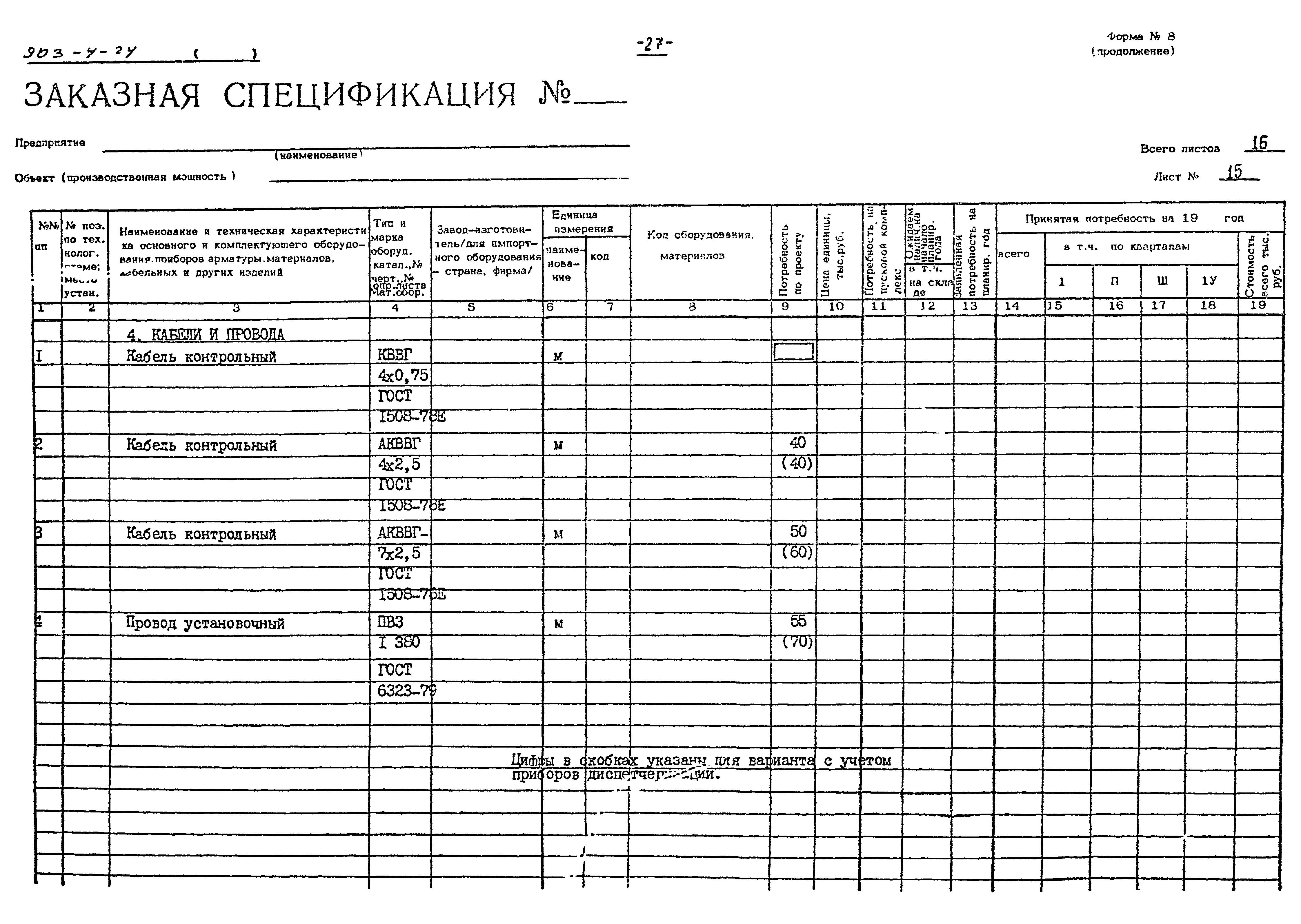Типовой проект 903-4-24