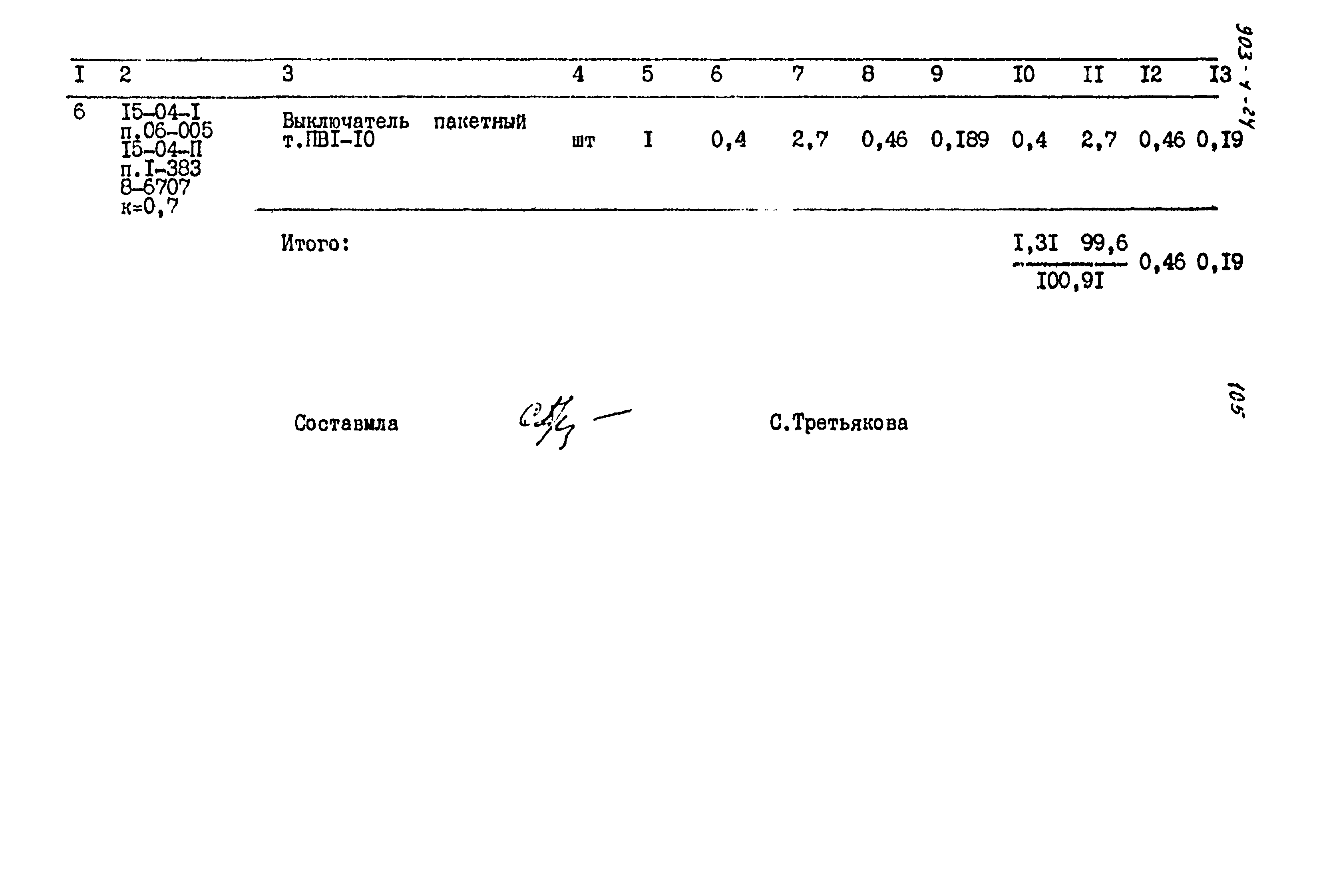 Типовой проект 903-4-24