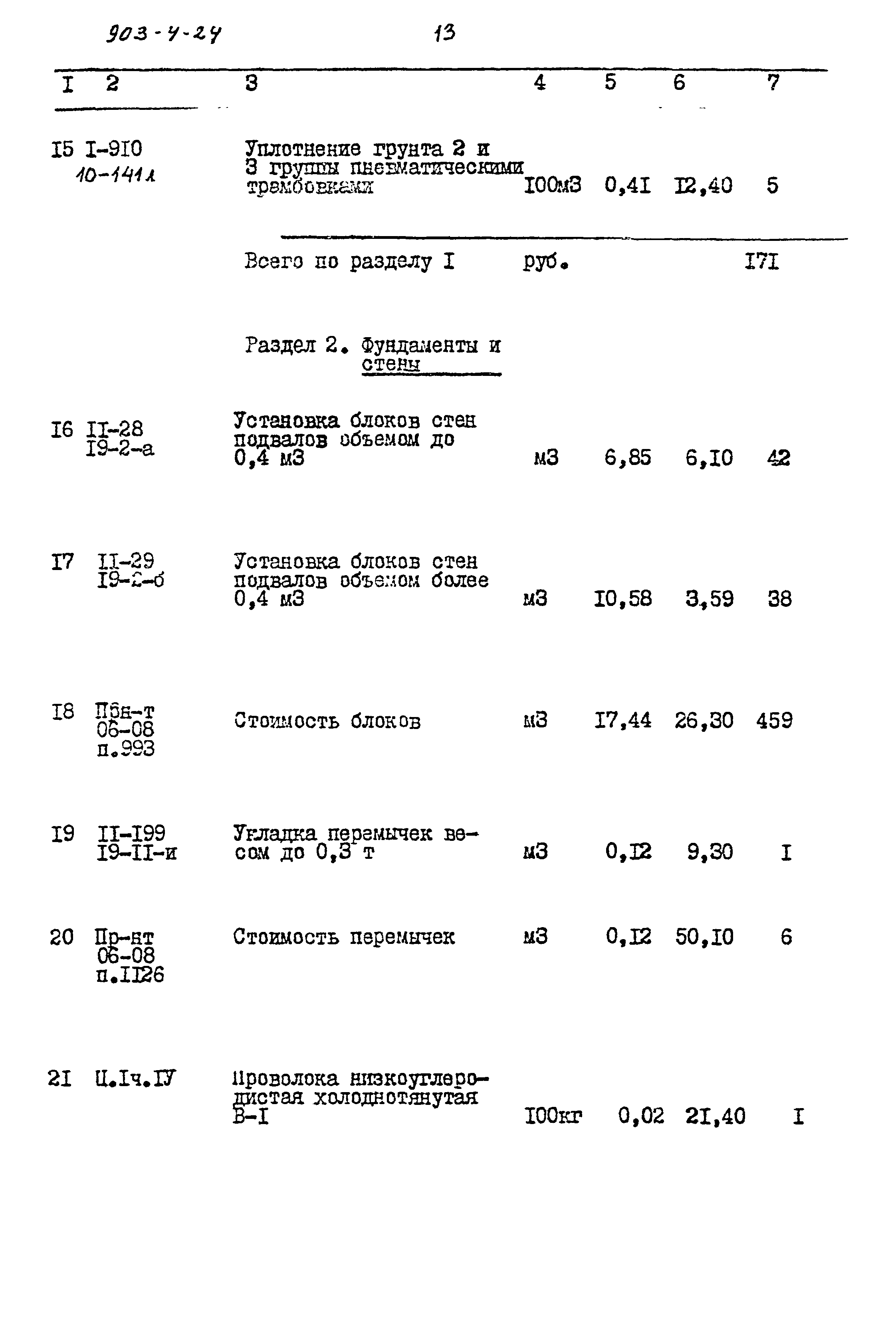 Типовой проект 903-4-24