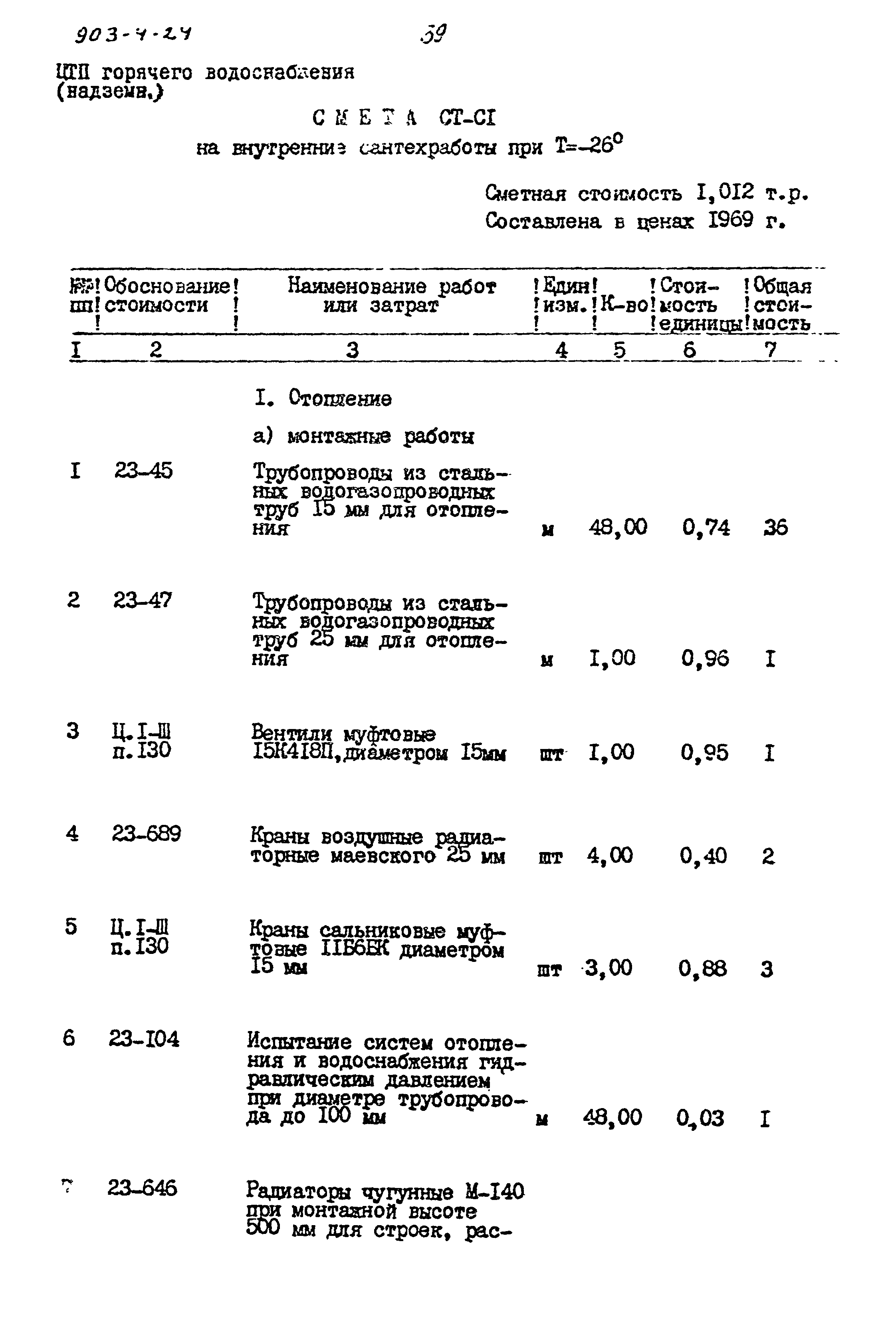Типовой проект 903-4-24