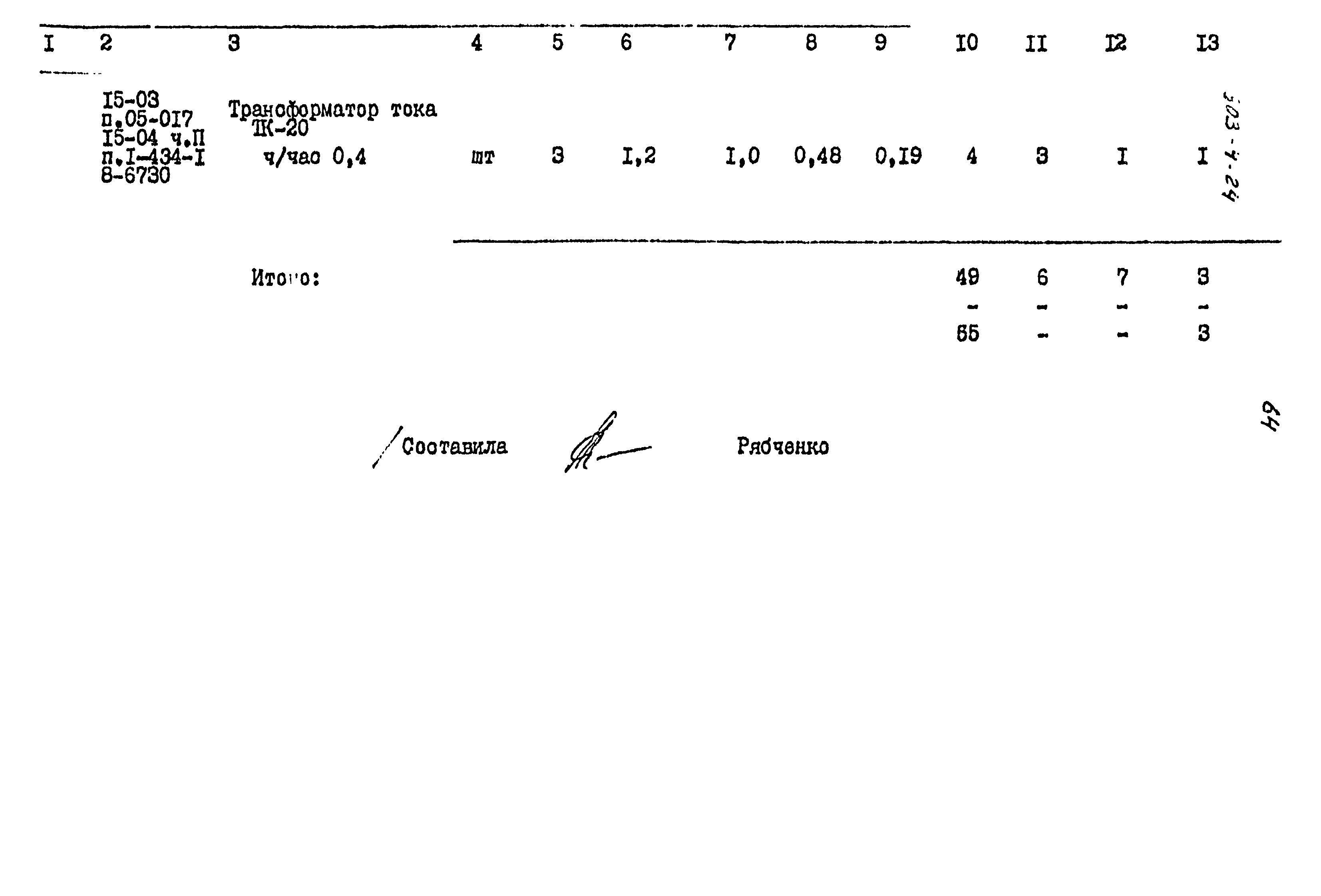 Типовой проект 903-4-24