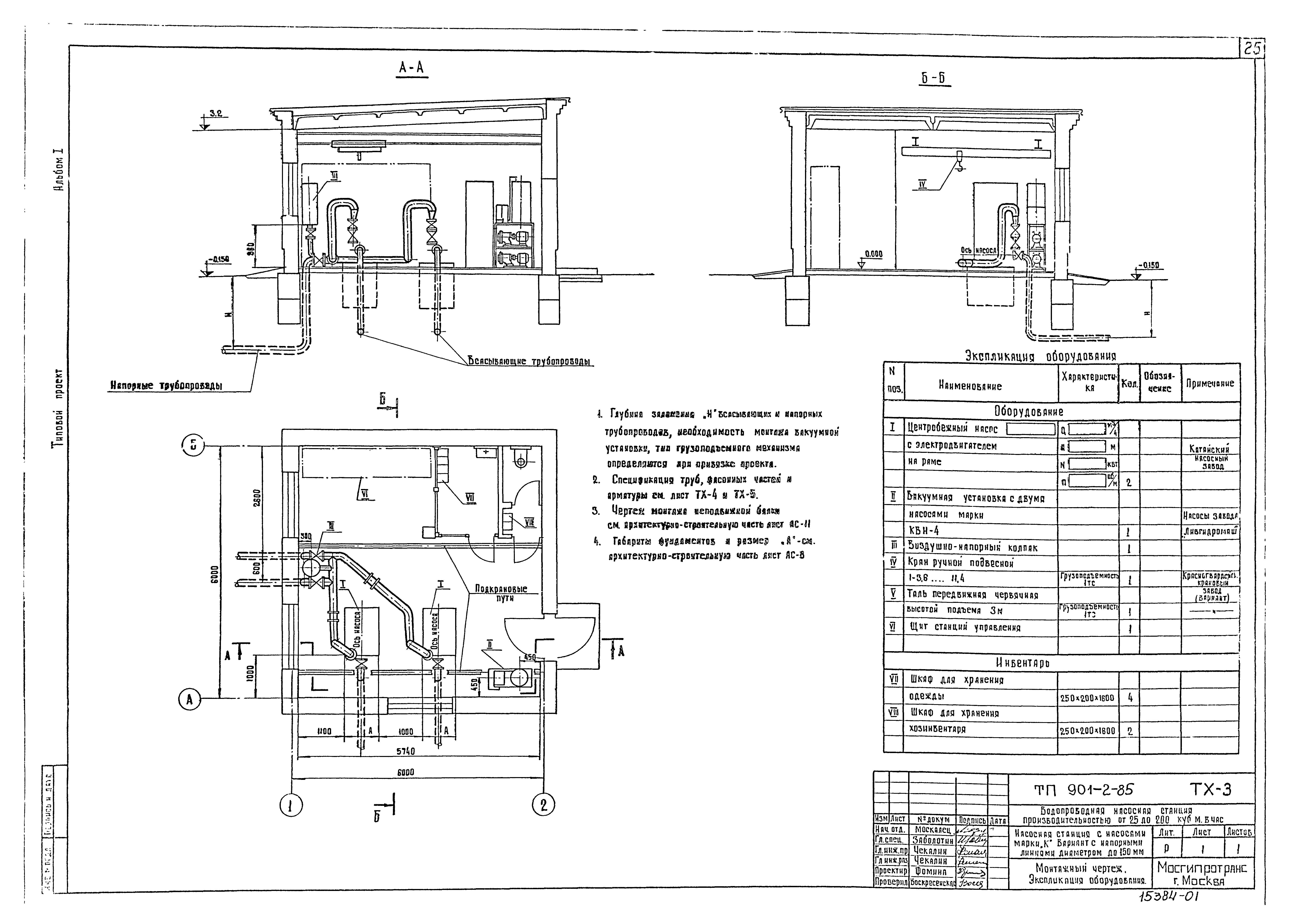 Типовой проект 901-2-85