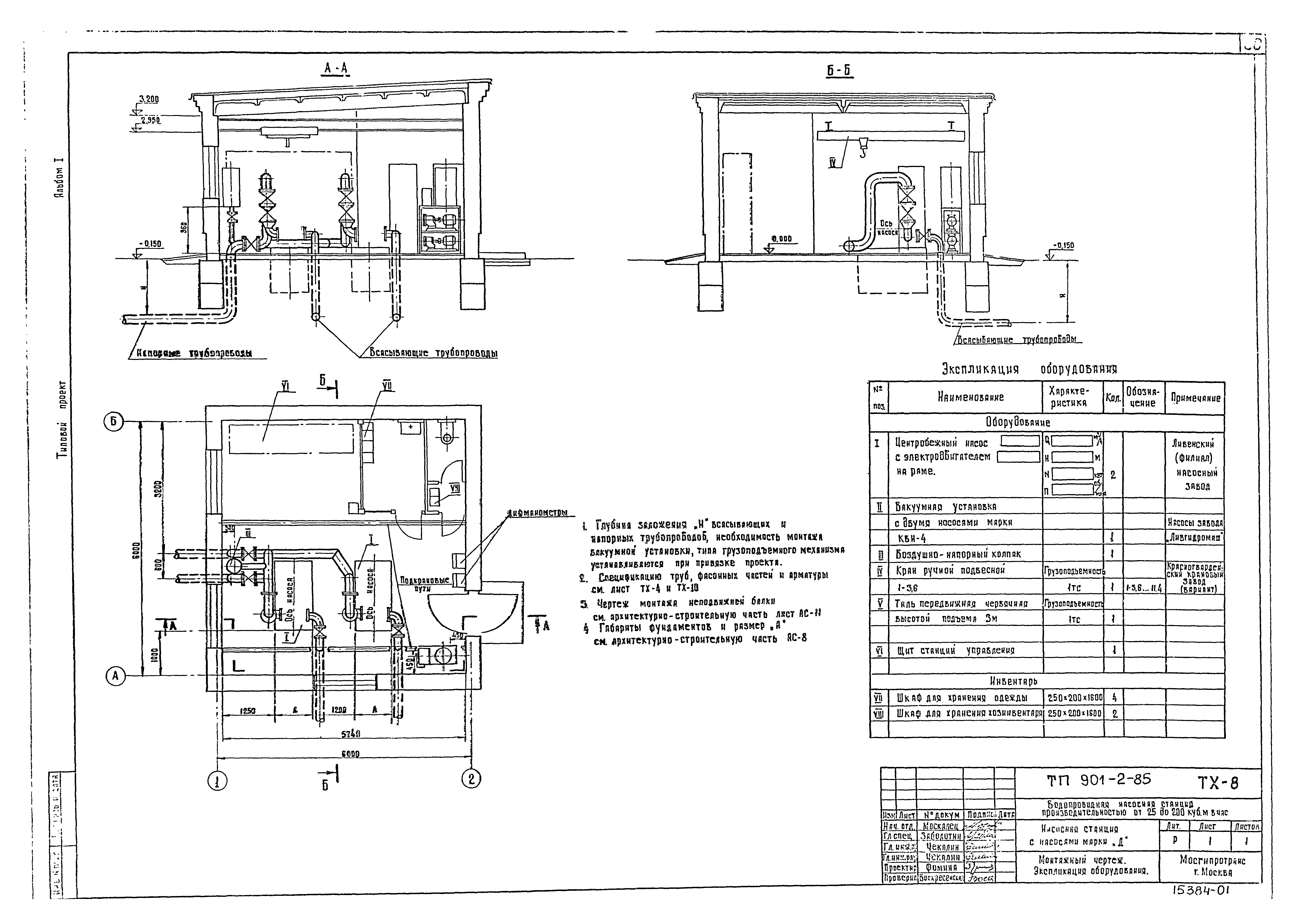 Типовой проект 901-2-85