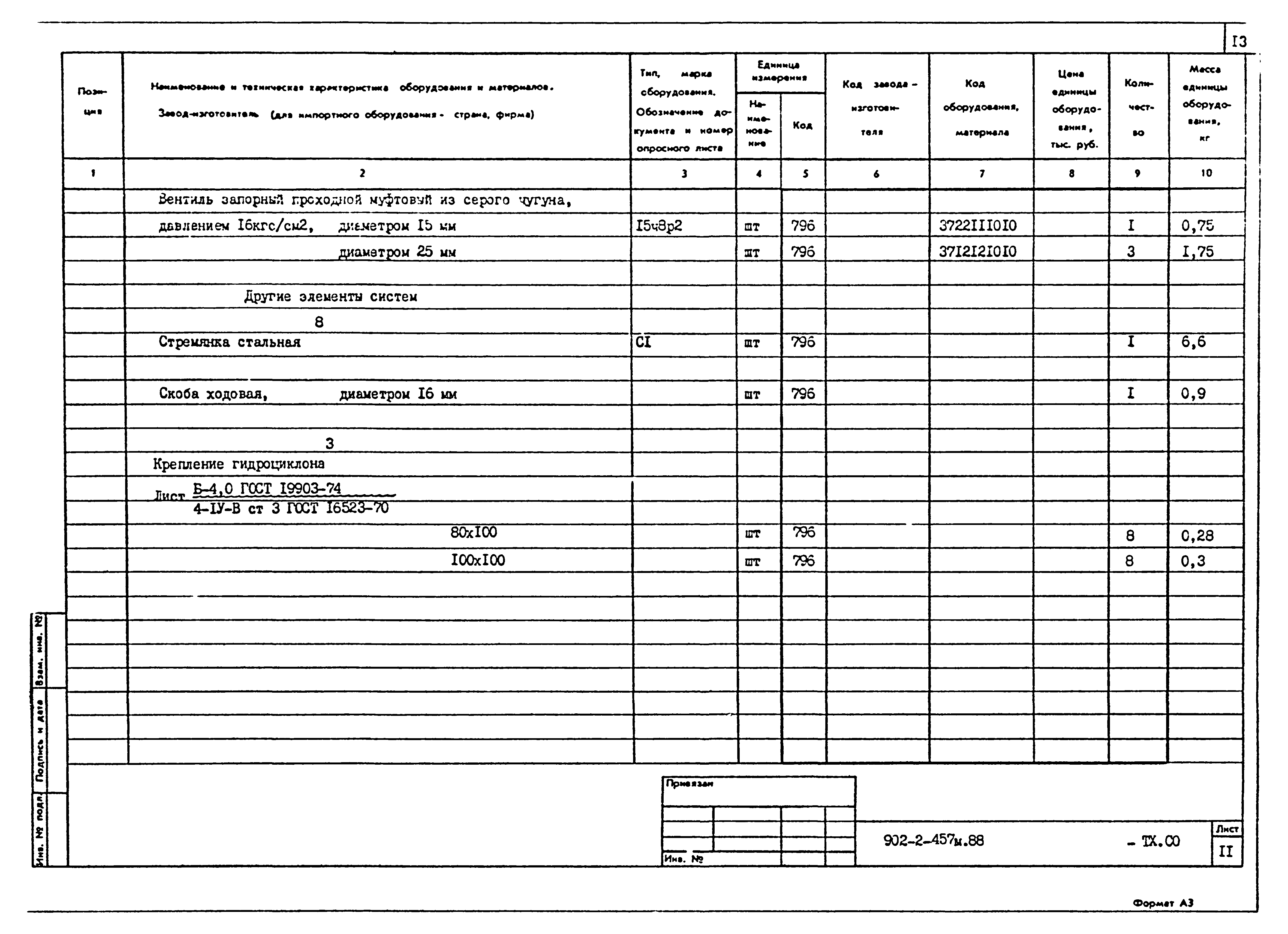 Типовой проект 902-2-457м.88
