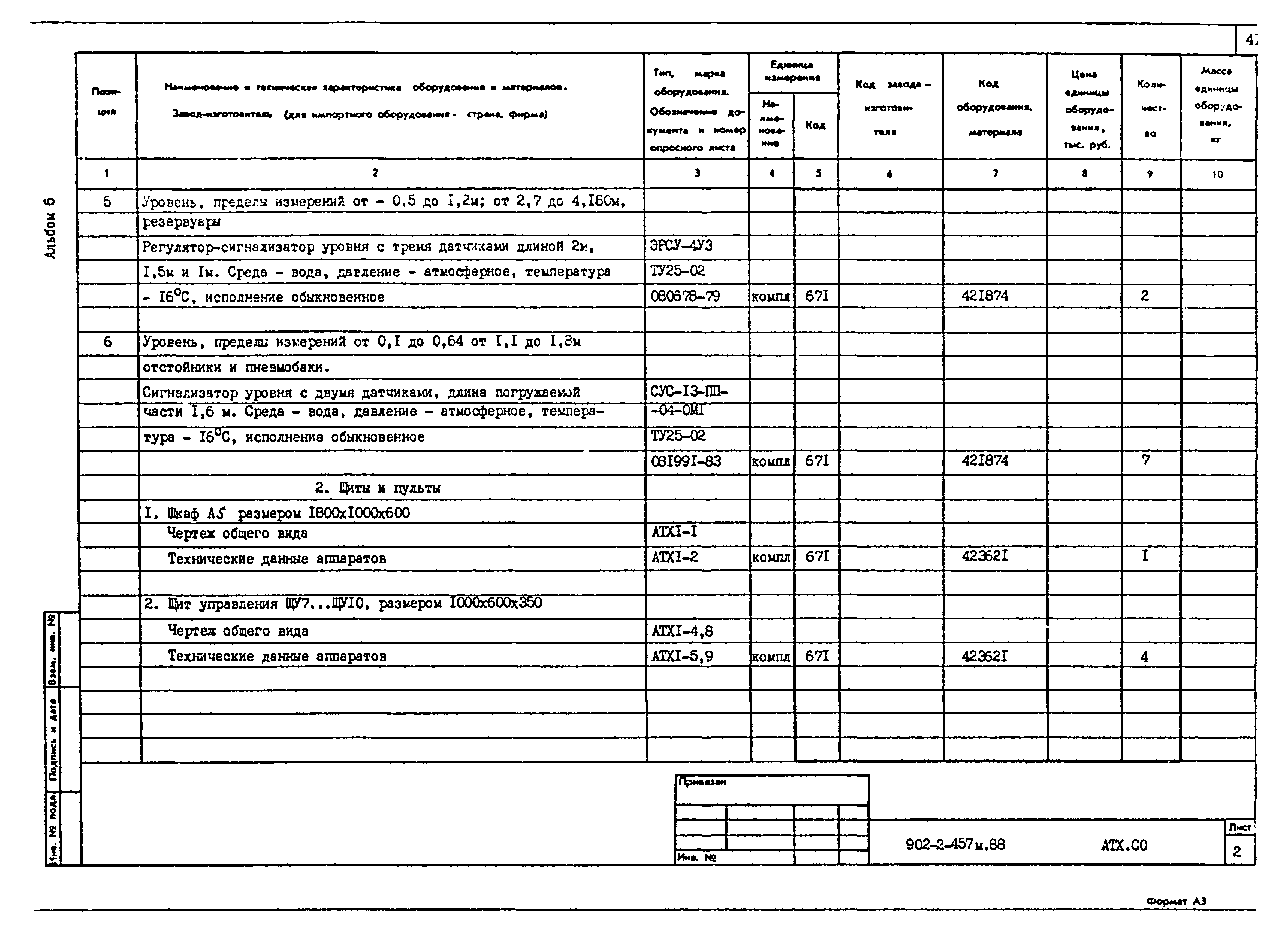 Типовой проект 902-2-457м.88