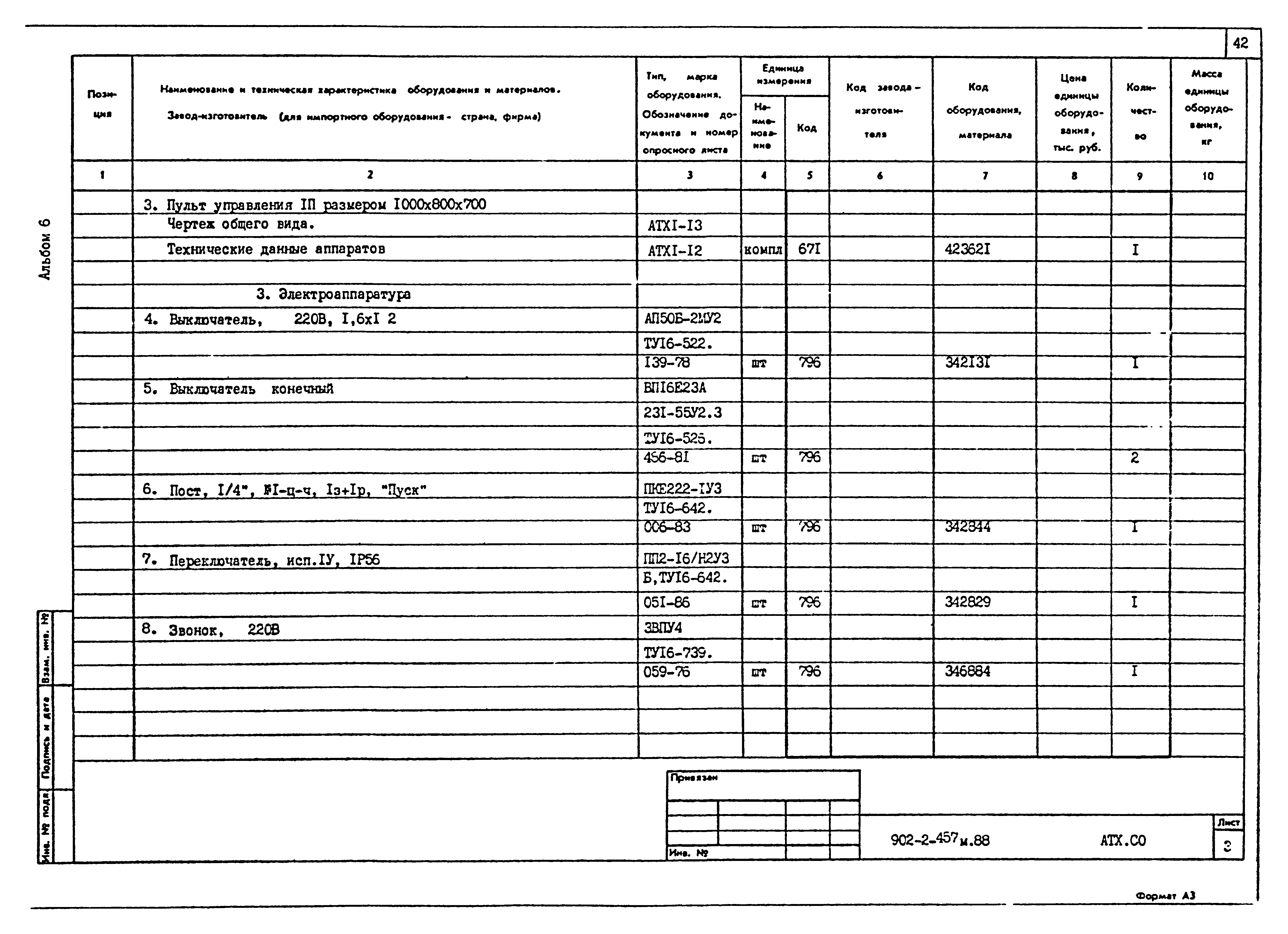 Типовой проект 902-2-457м.88