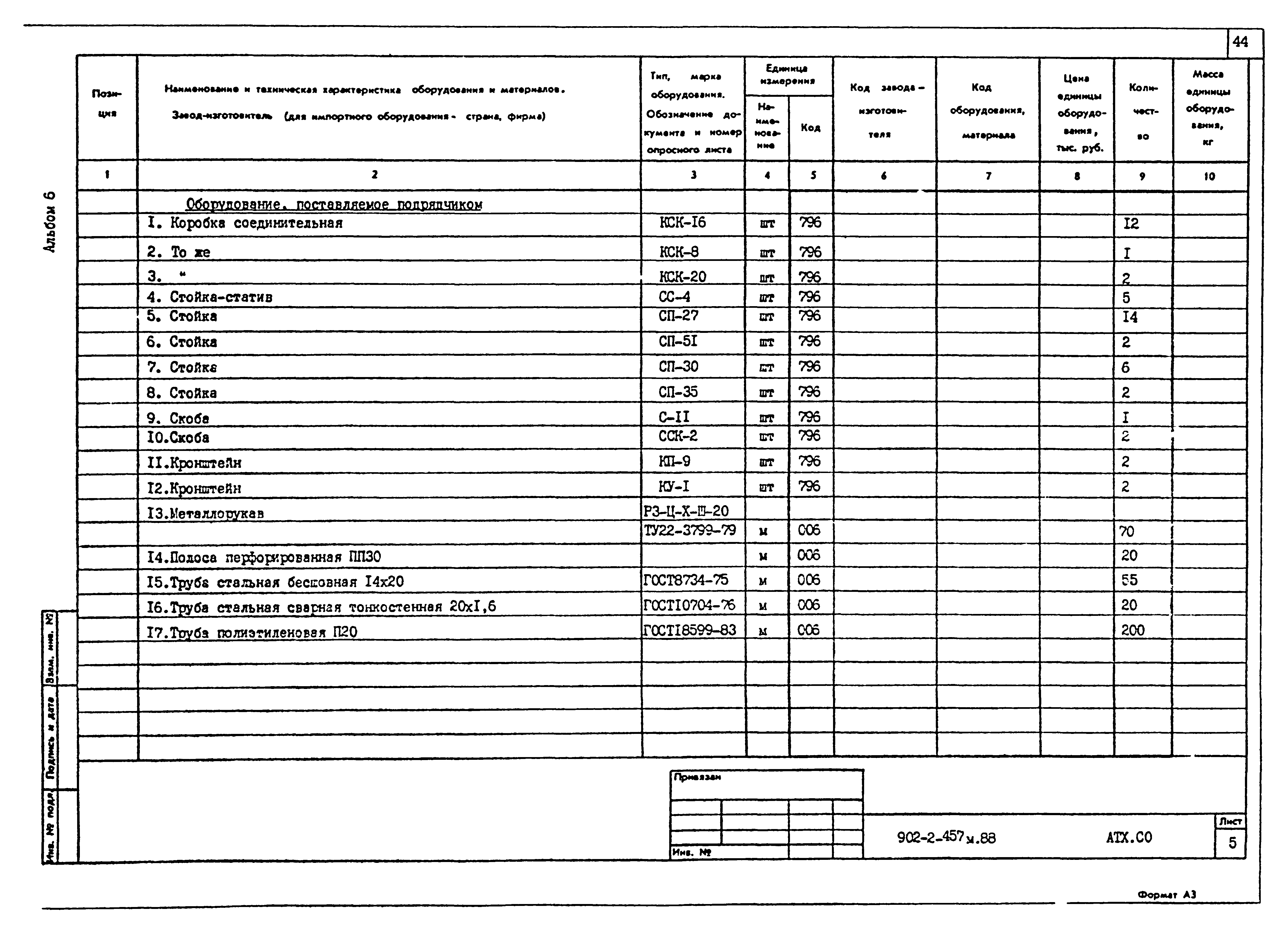 Типовой проект 902-2-457м.88