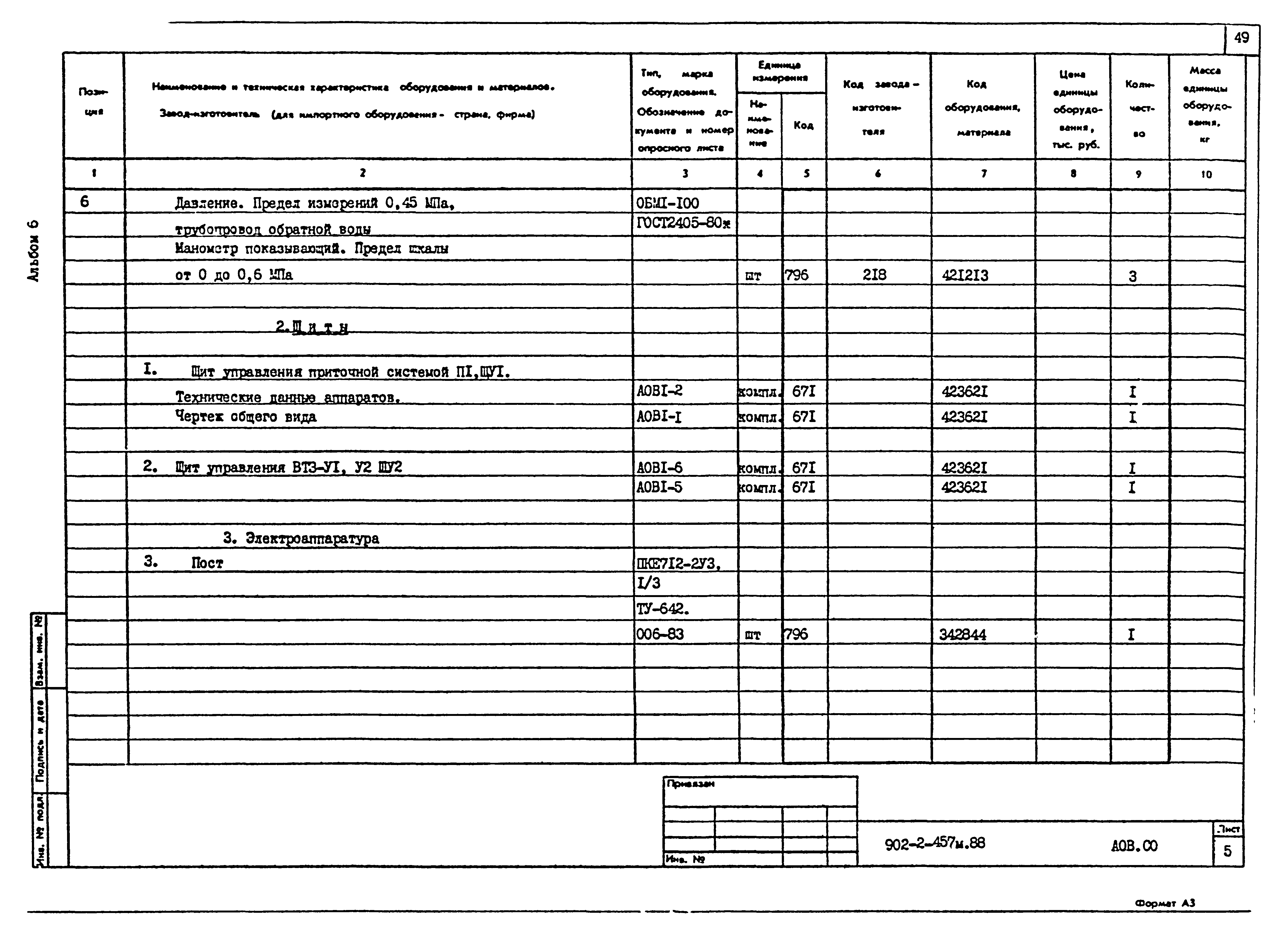 Типовой проект 902-2-457м.88