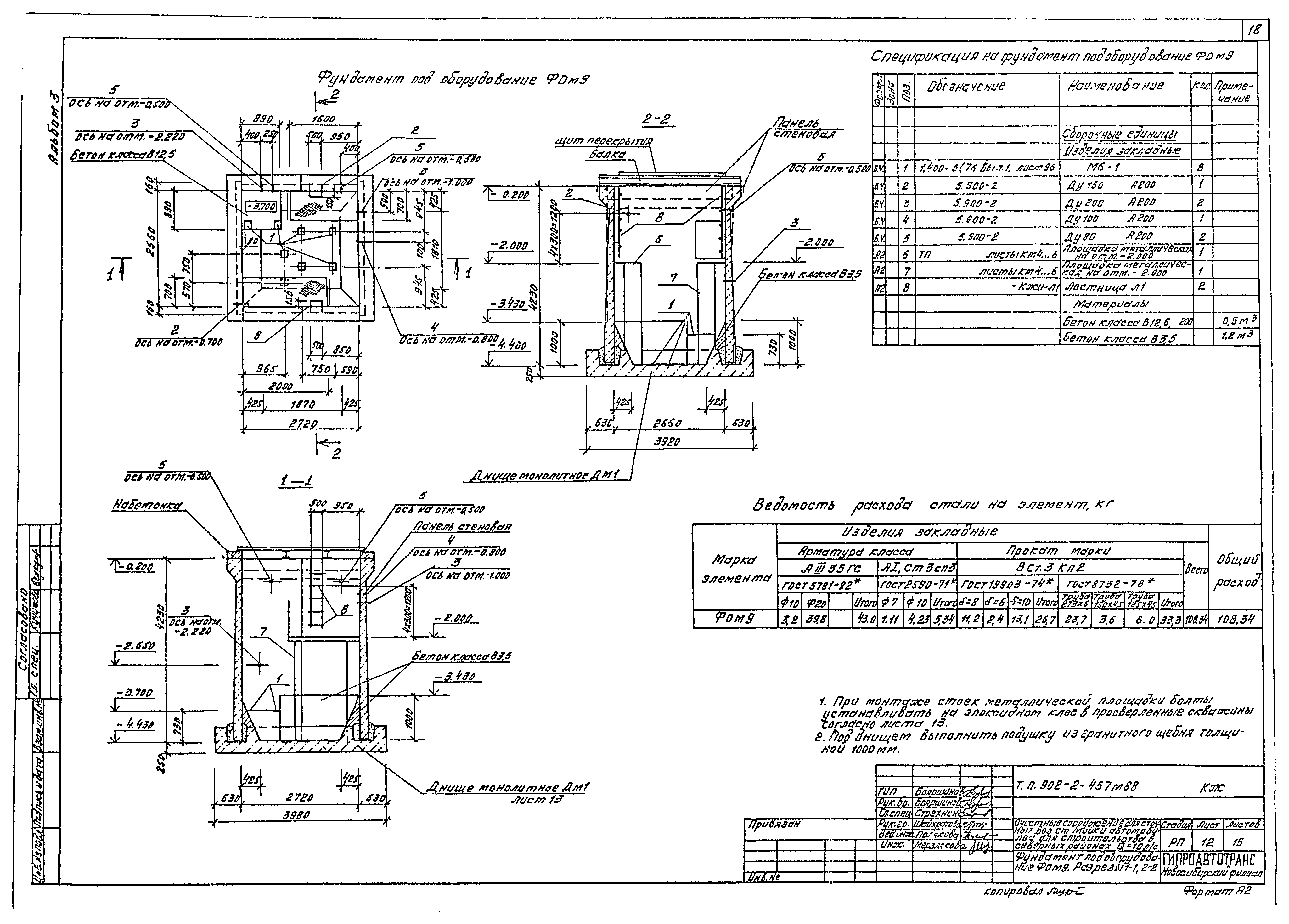 Типовой проект 902-2-457м.88