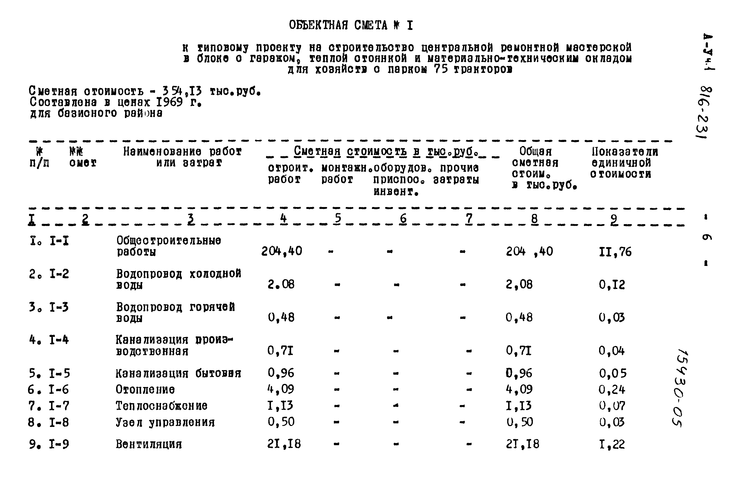 Типовой проект 816-231