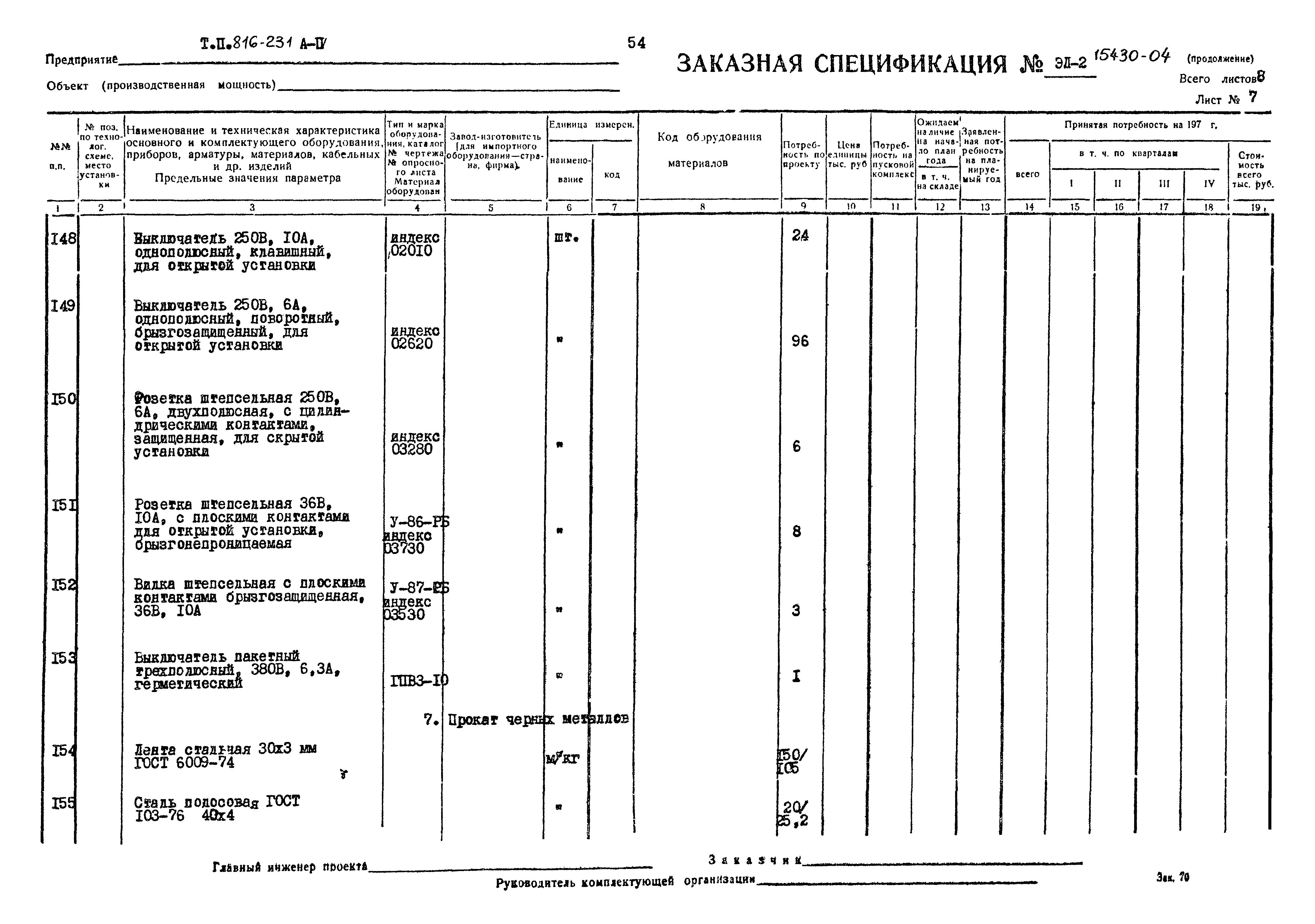 Типовой проект 816-231