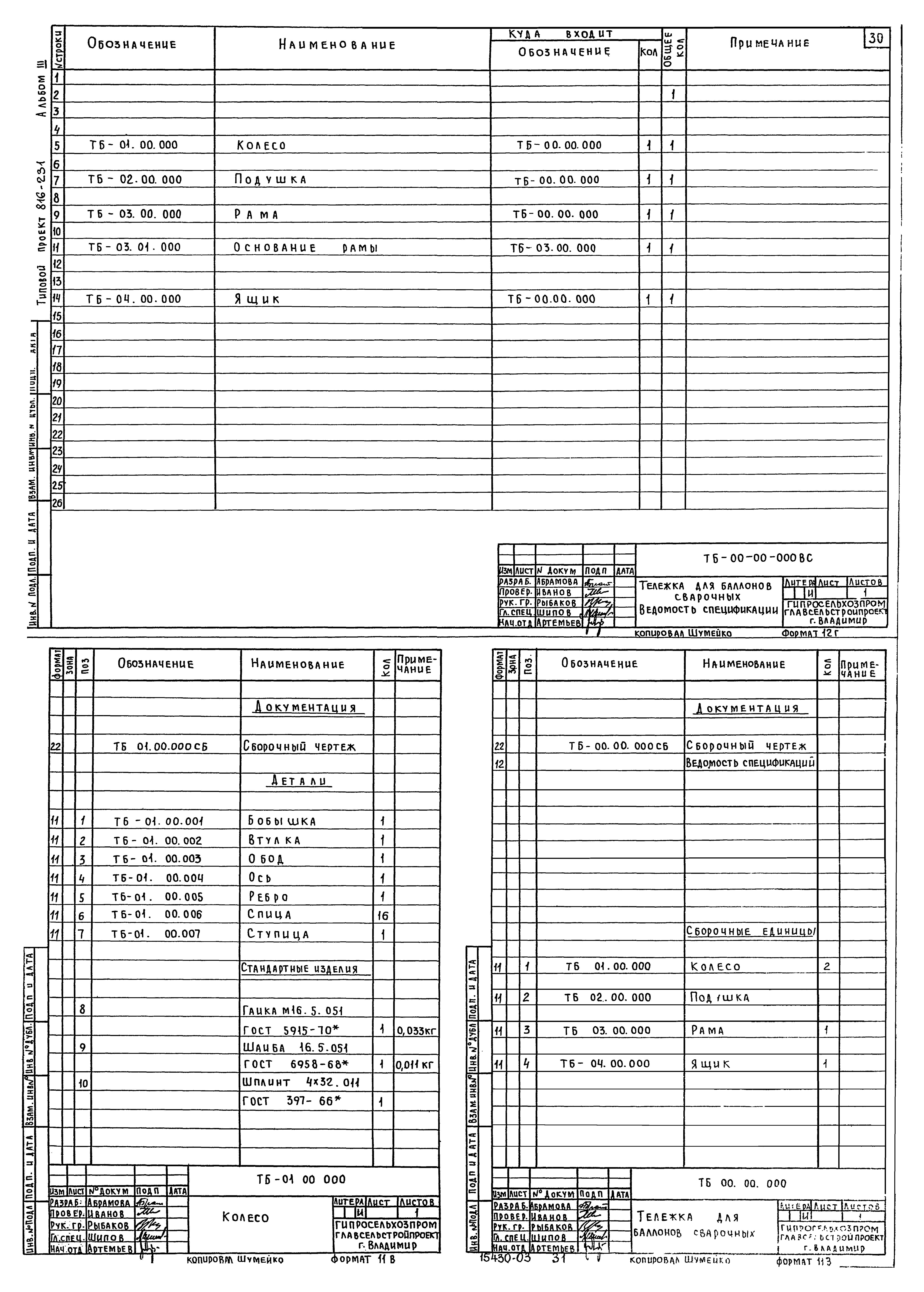 Типовой проект 816-231