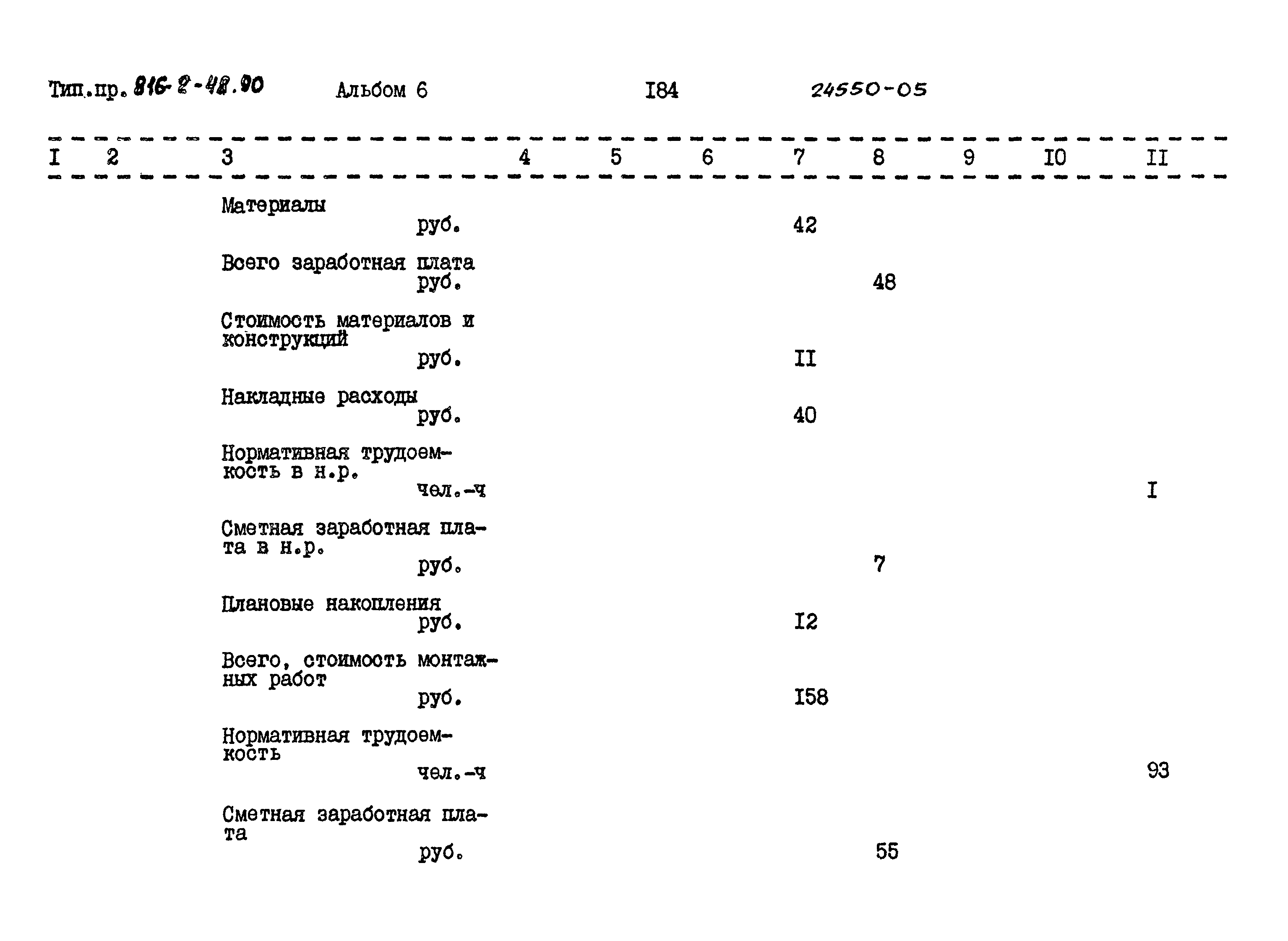 Типовой проект 816-2-48.90