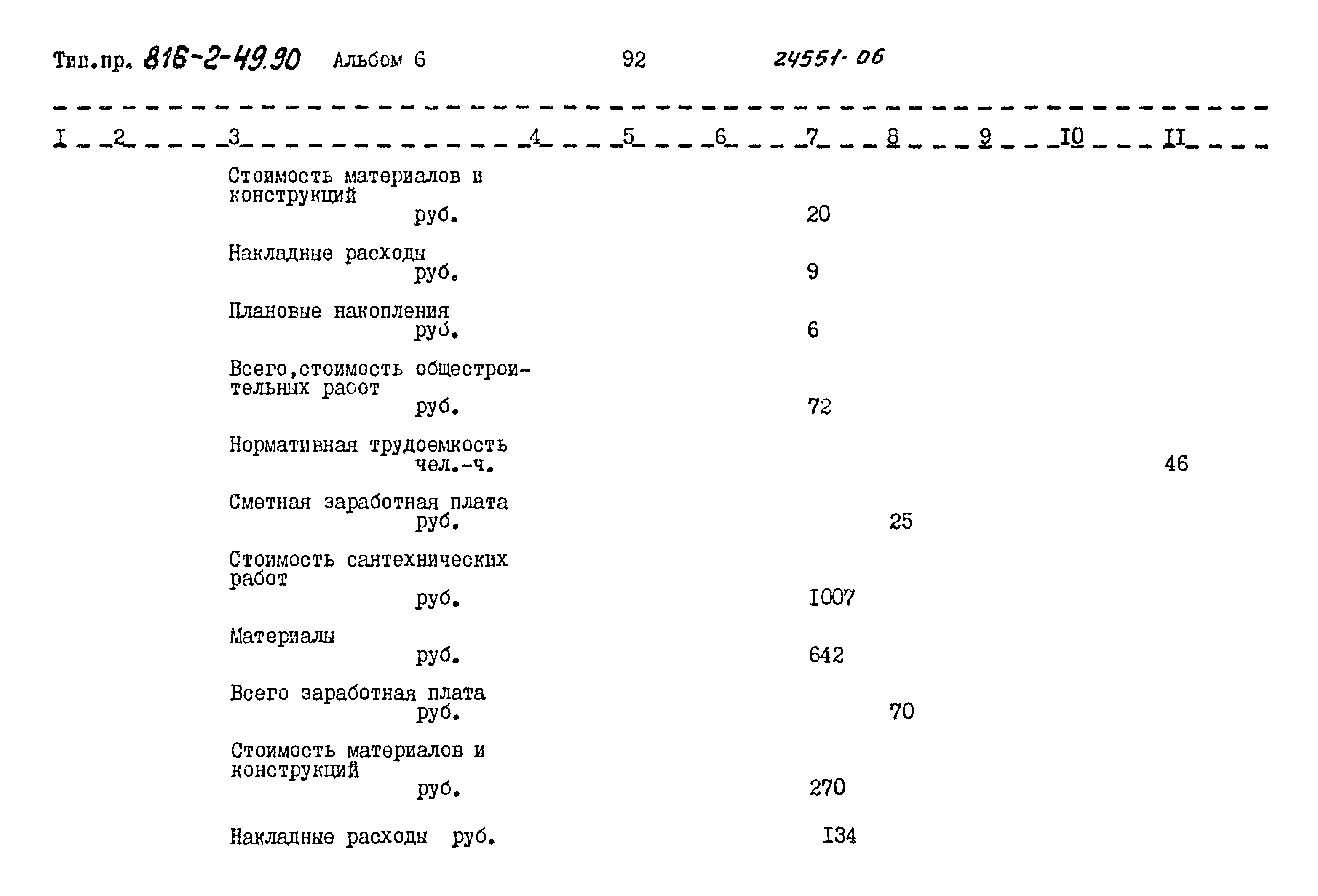 Типовой проект 816-2-49.90