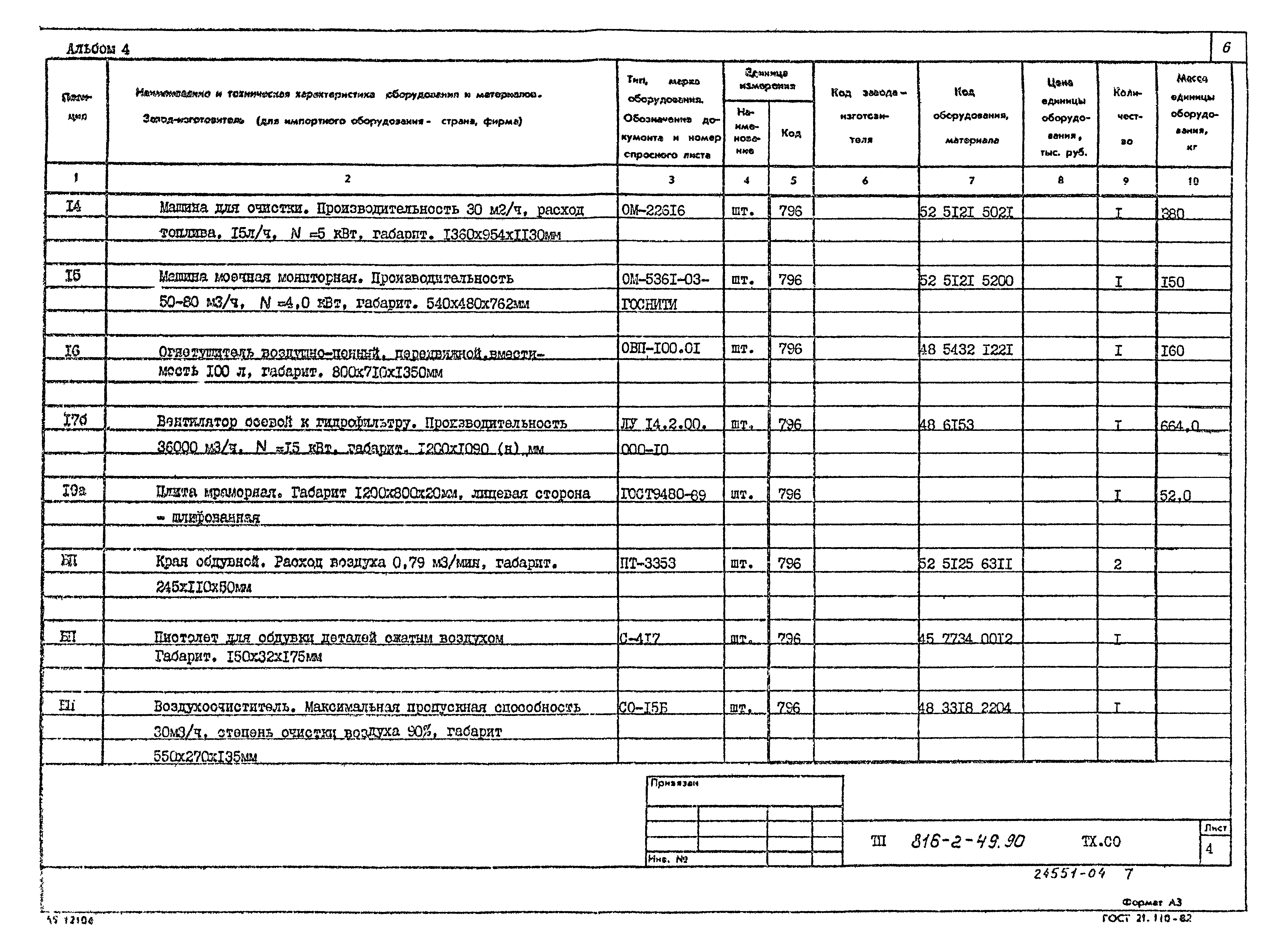 Типовой проект 816-2-49.90