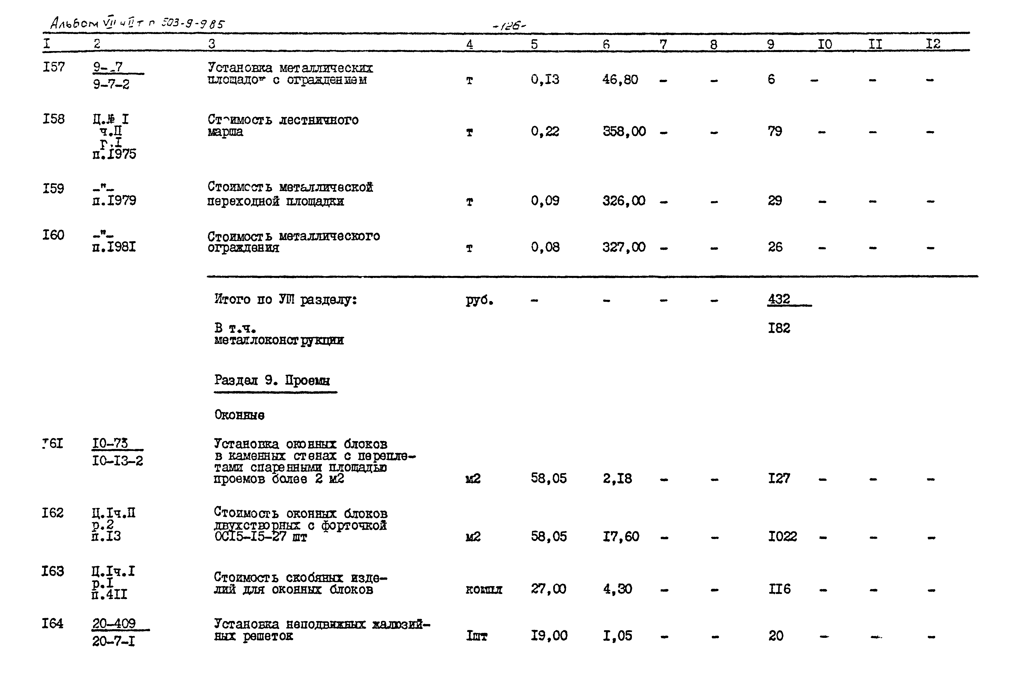 Типовой проект 503-9-9.85