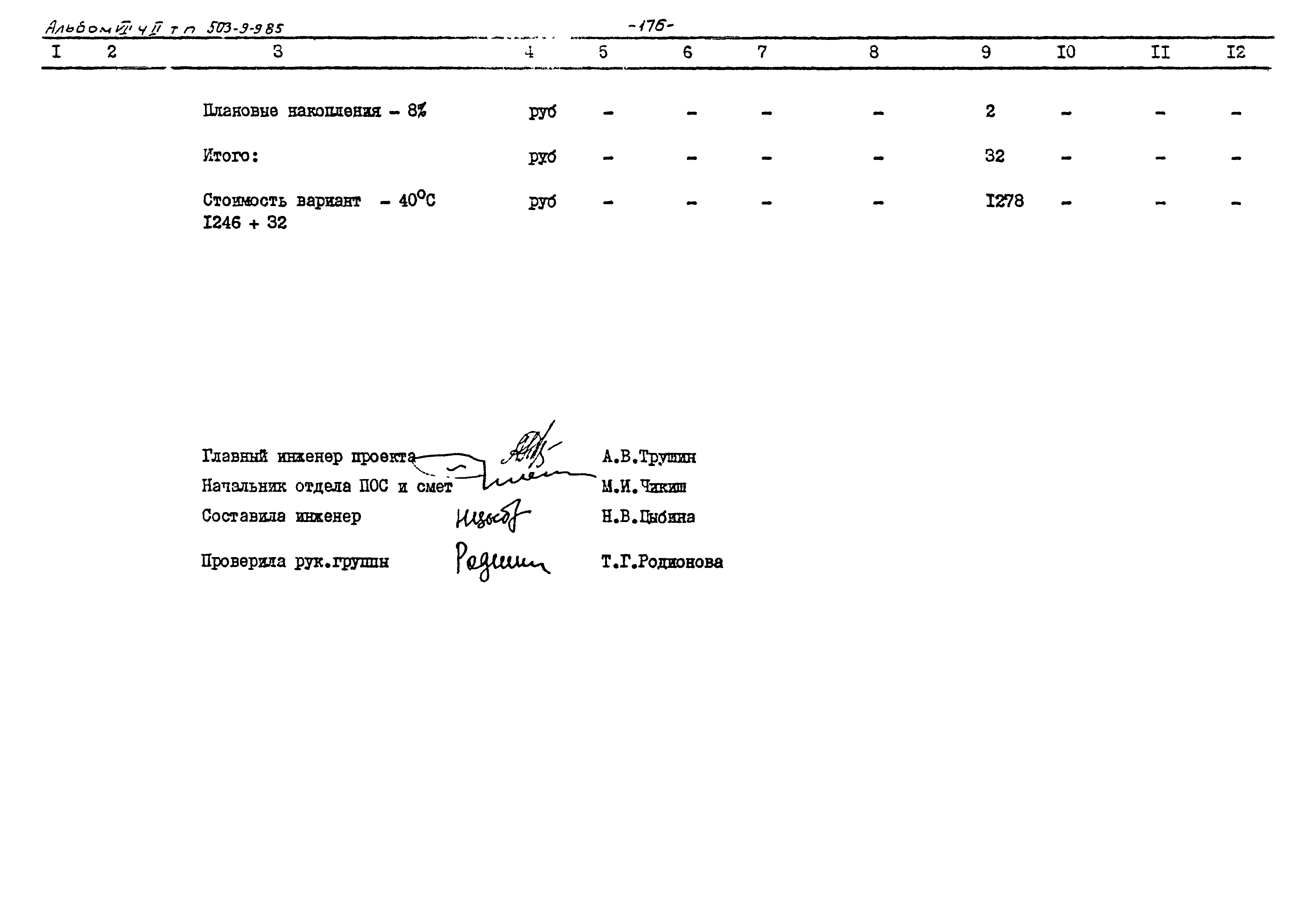 Типовой проект 503-9-9.85