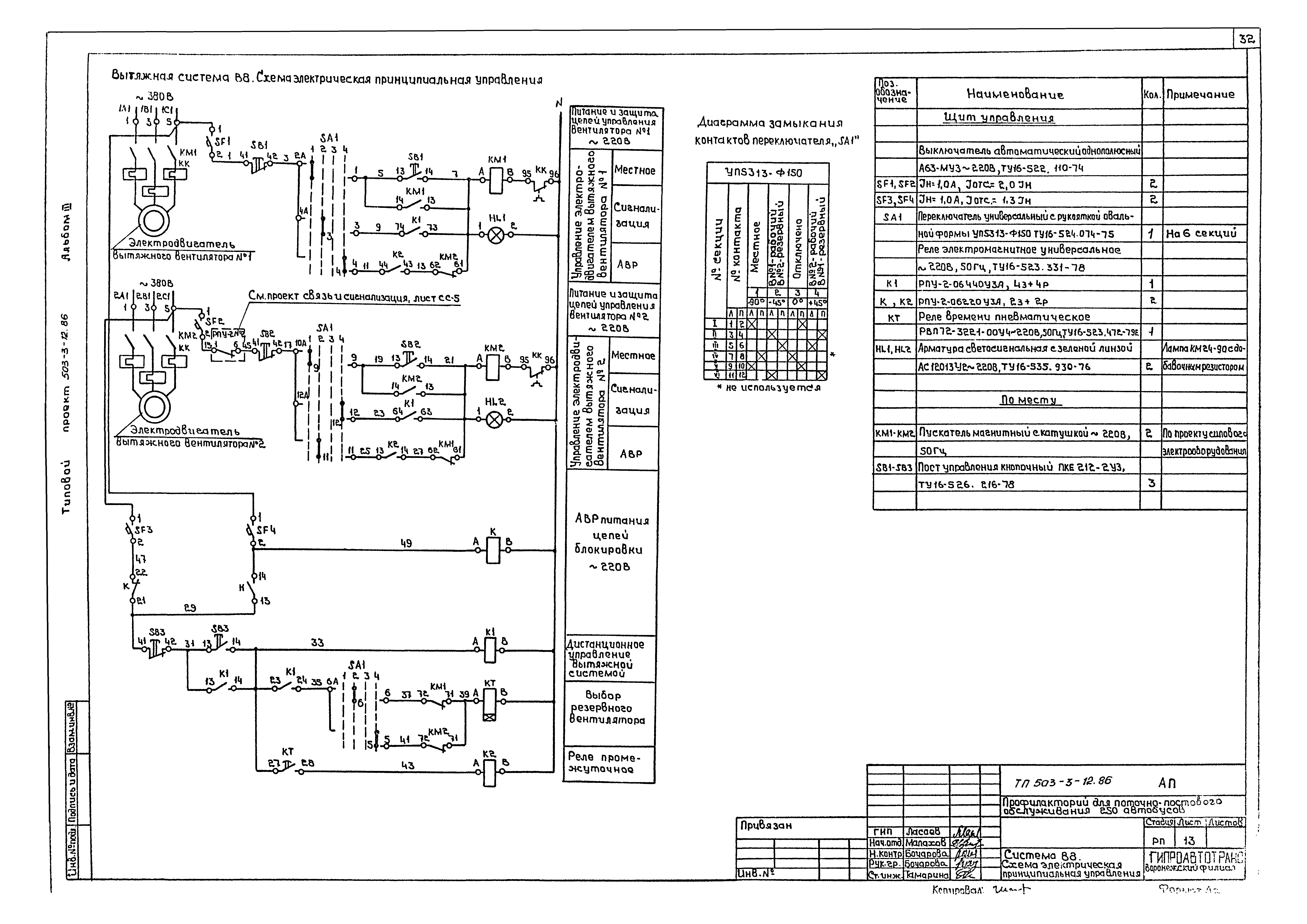 Типовой проект 503-3-12.86