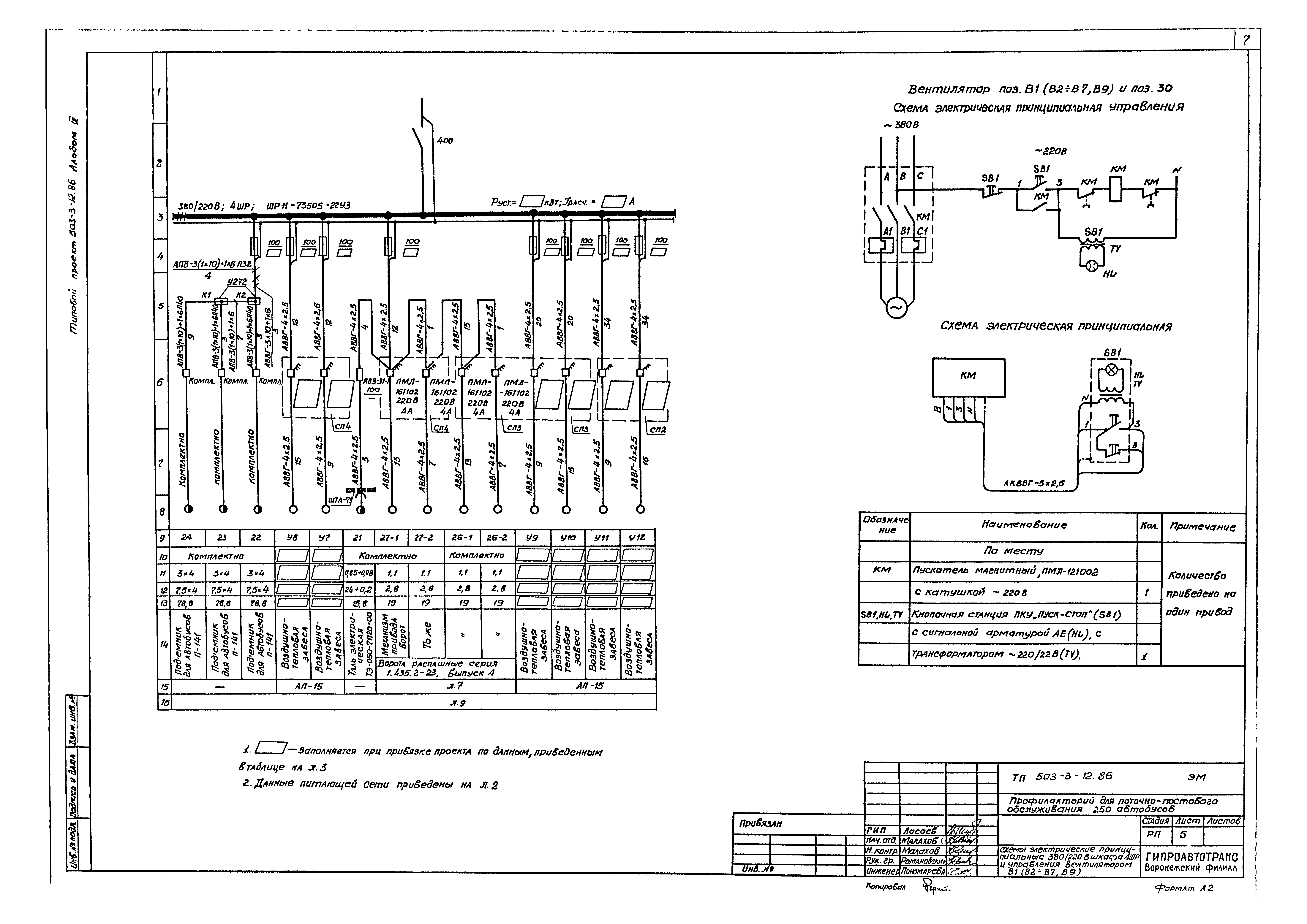Типовой проект 503-3-12.86