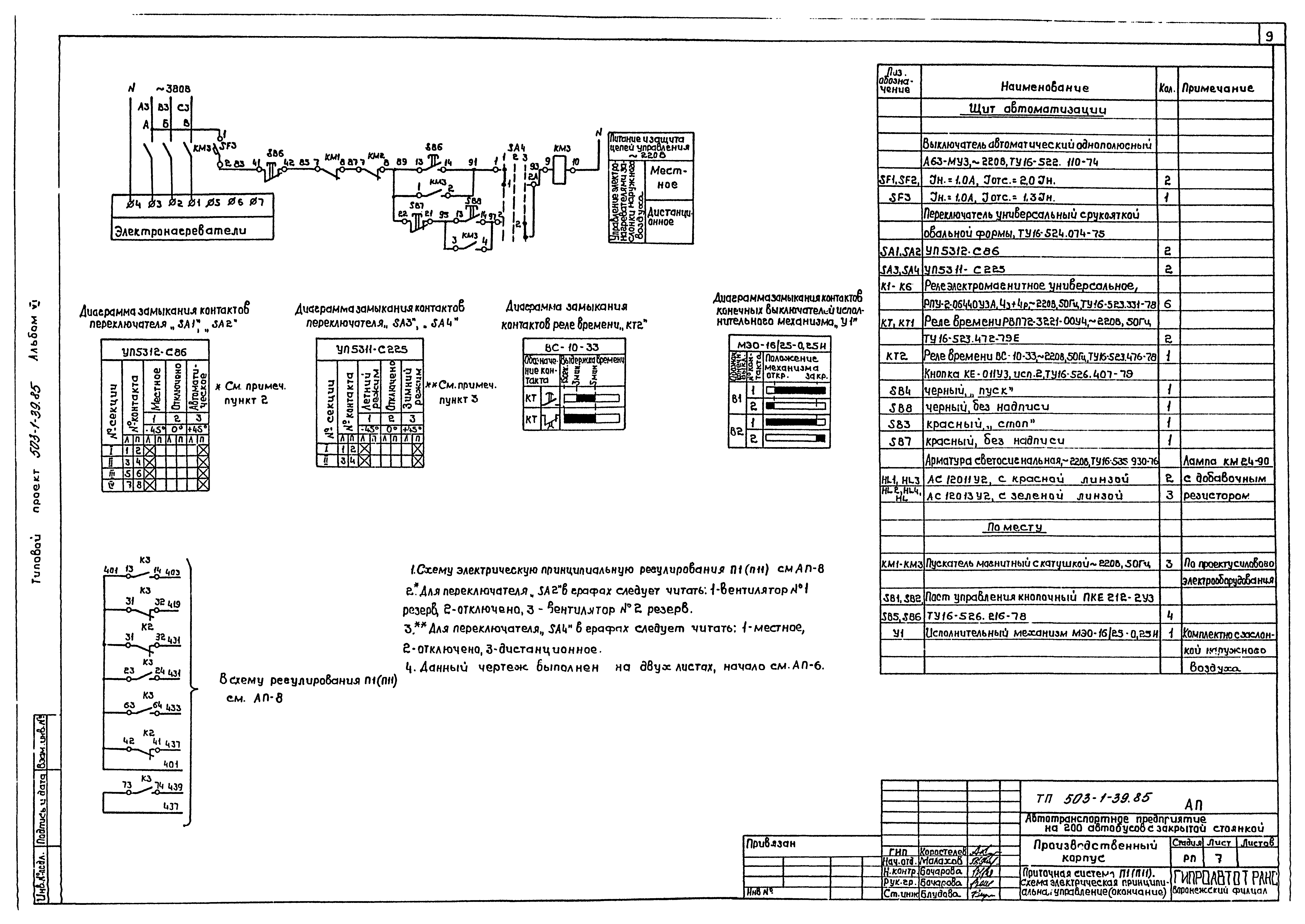 Типовой проект 503-1-39.85