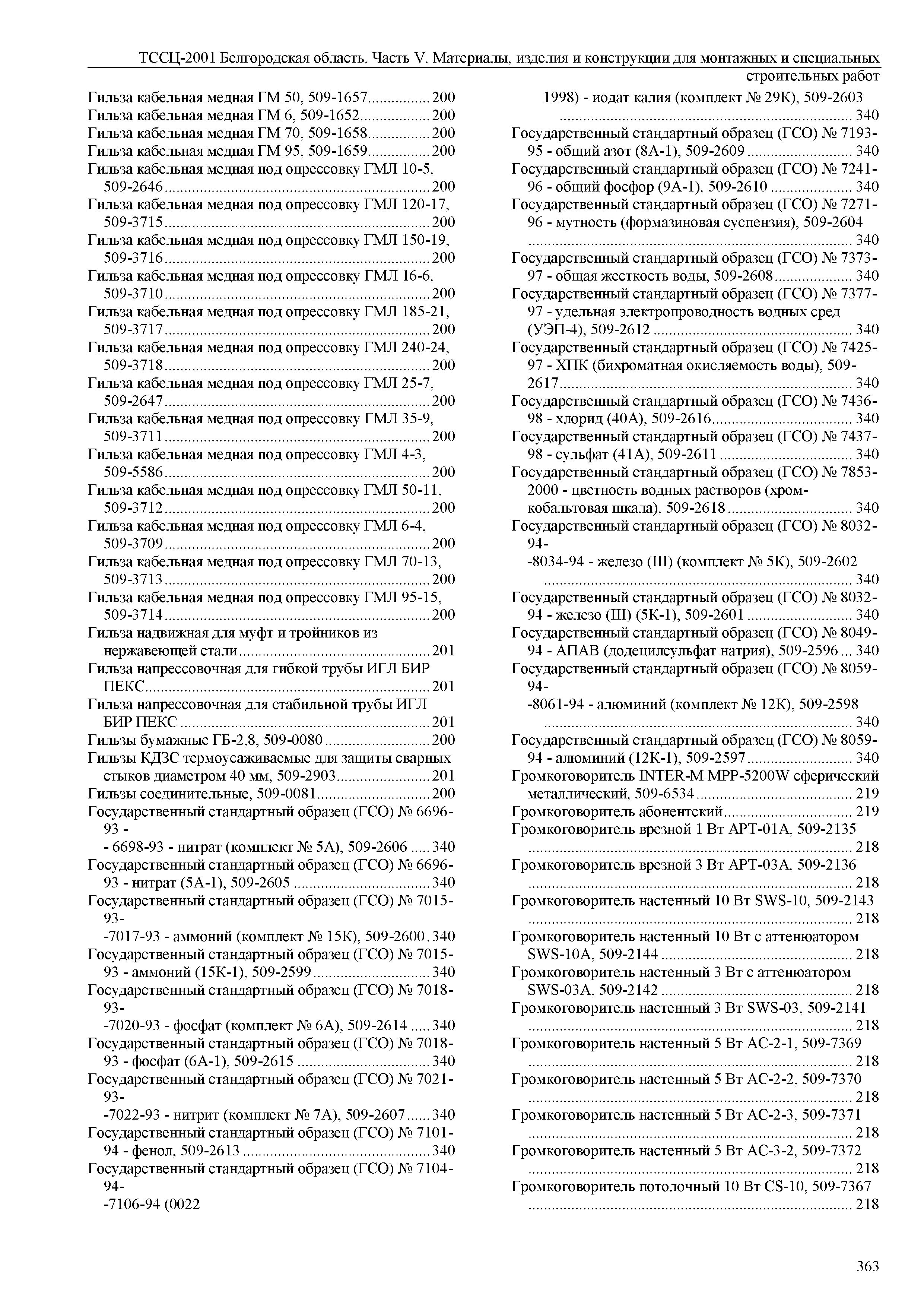 ТССЦ Белгородская область 05-2001