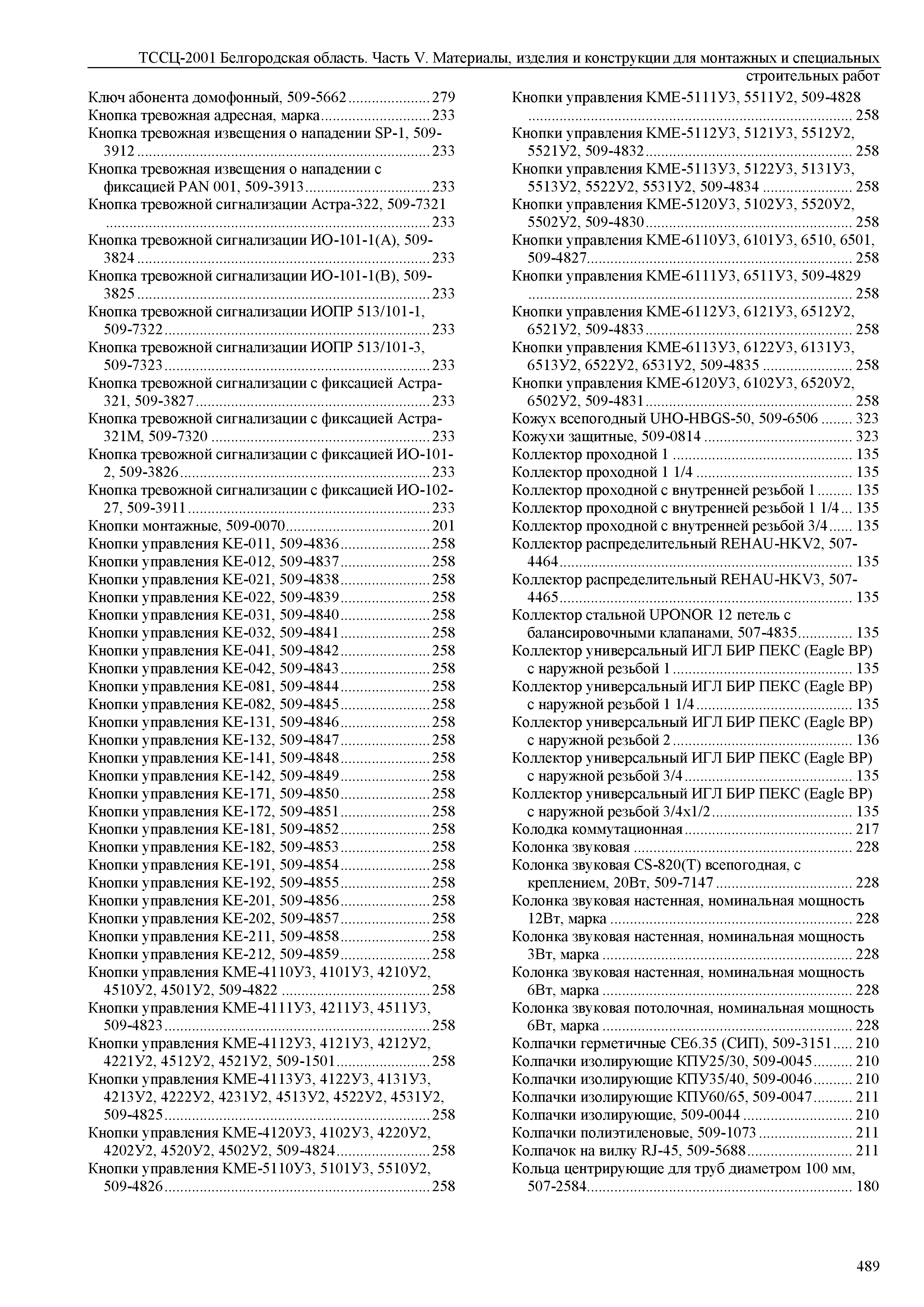 ТССЦ Белгородская область 05-2001