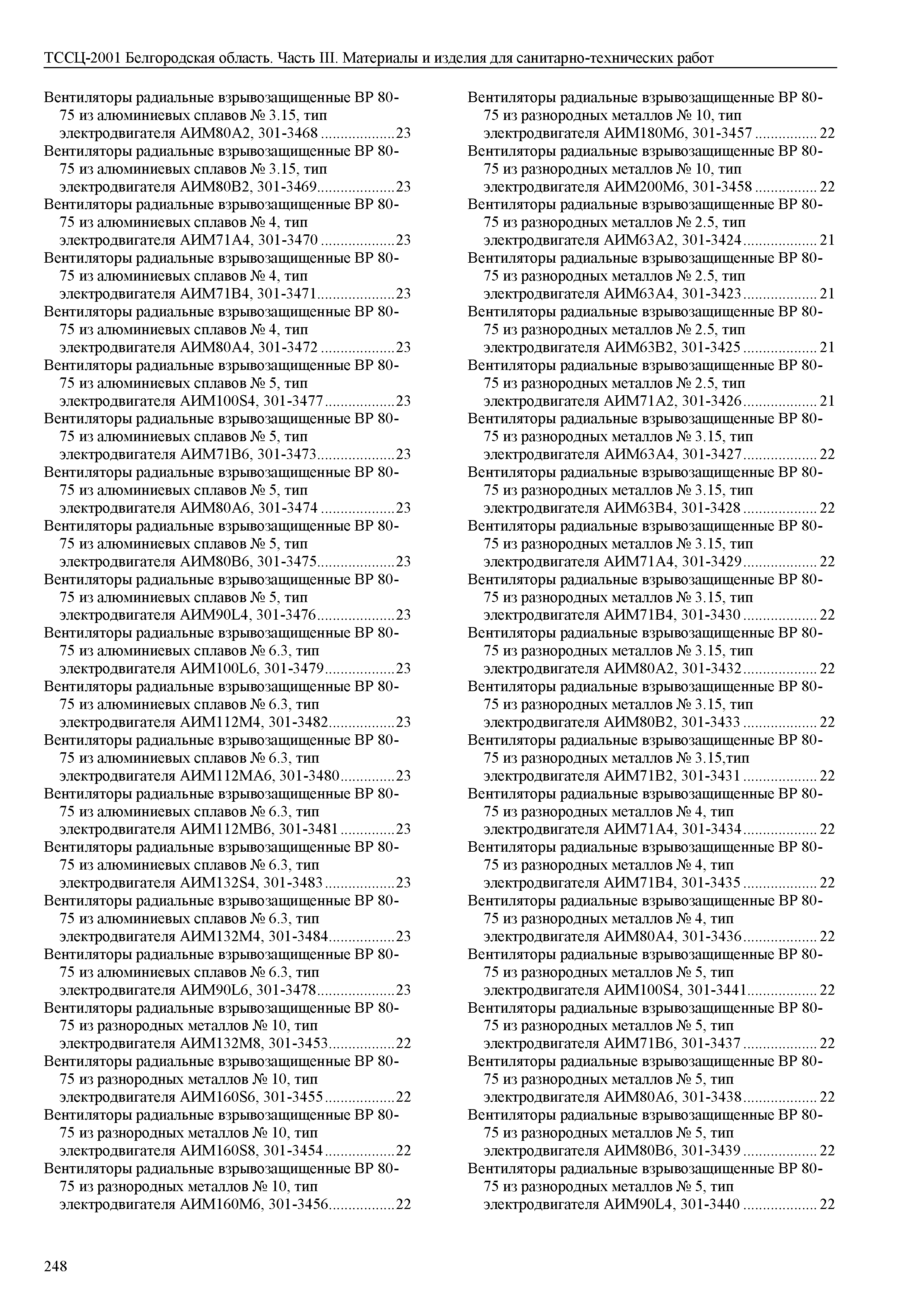 ТССЦ Белгородская область 03-2001