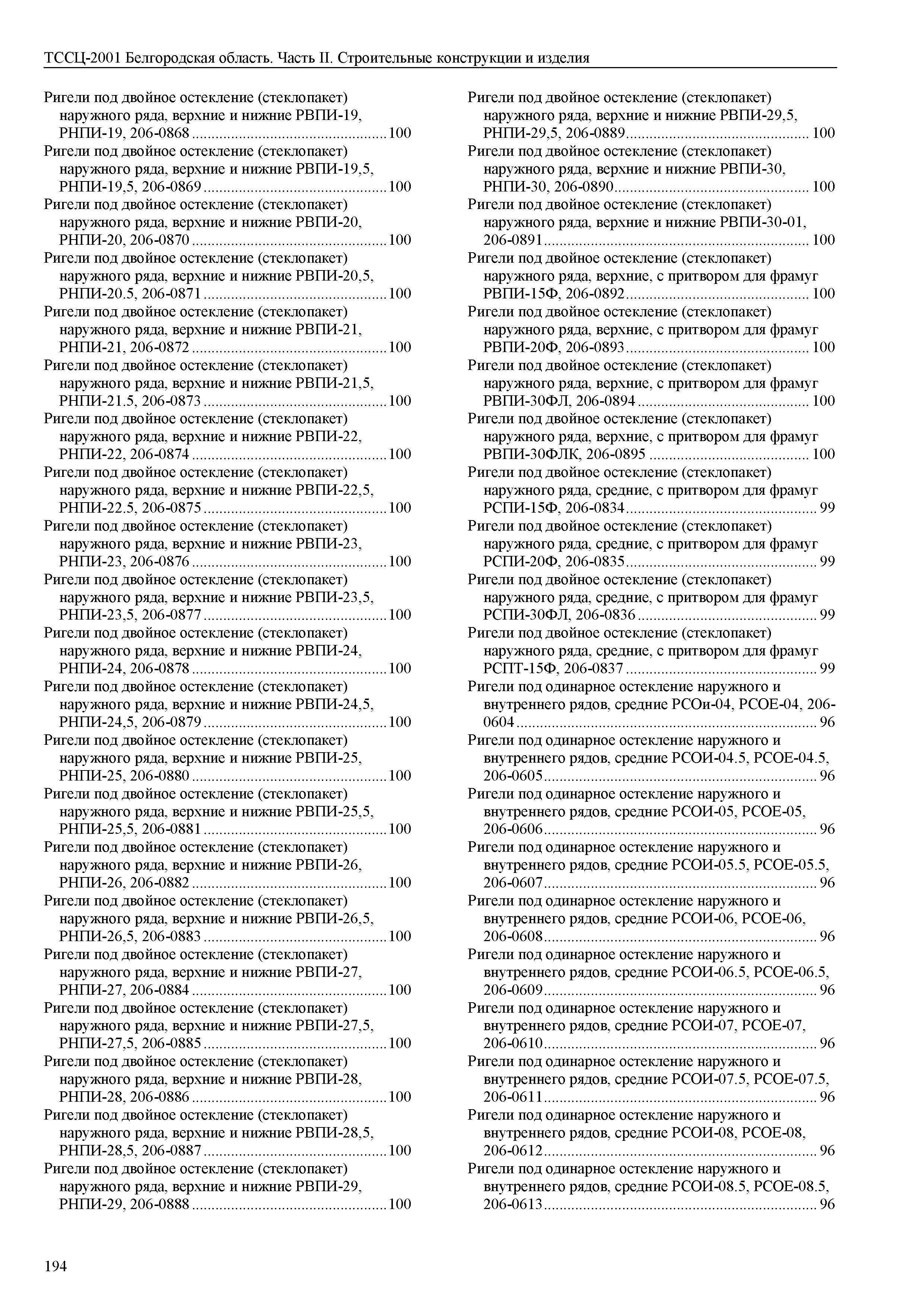 ТССЦ Белгородская область 02-2001