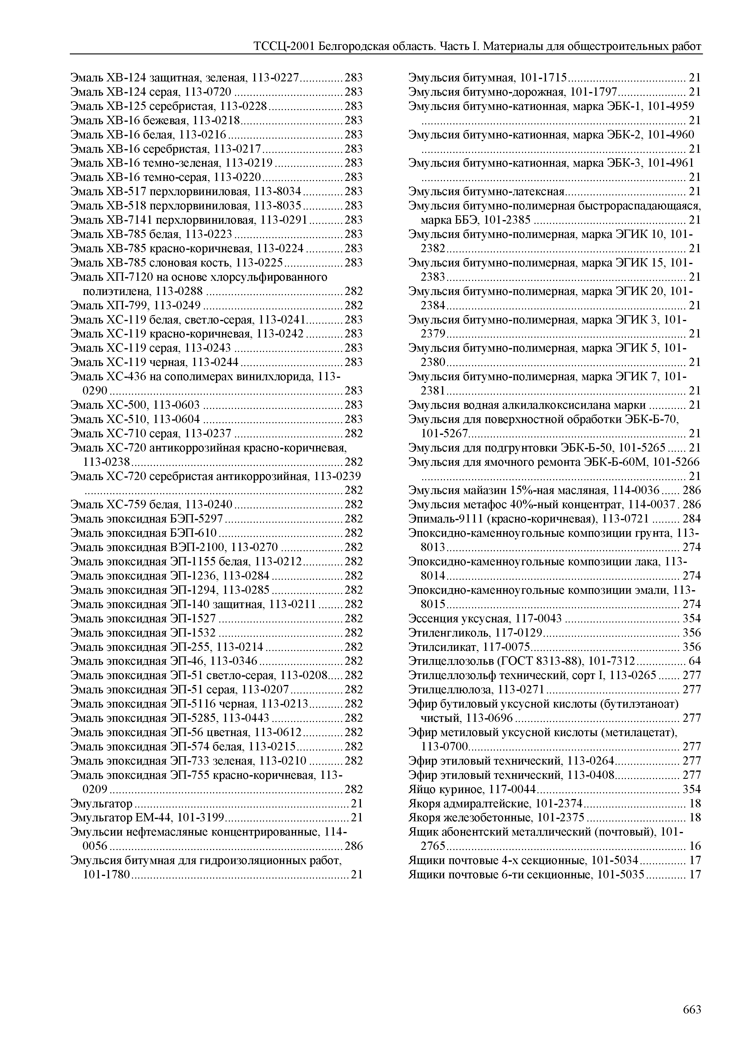 ТССЦ Белгородская область 01-2001