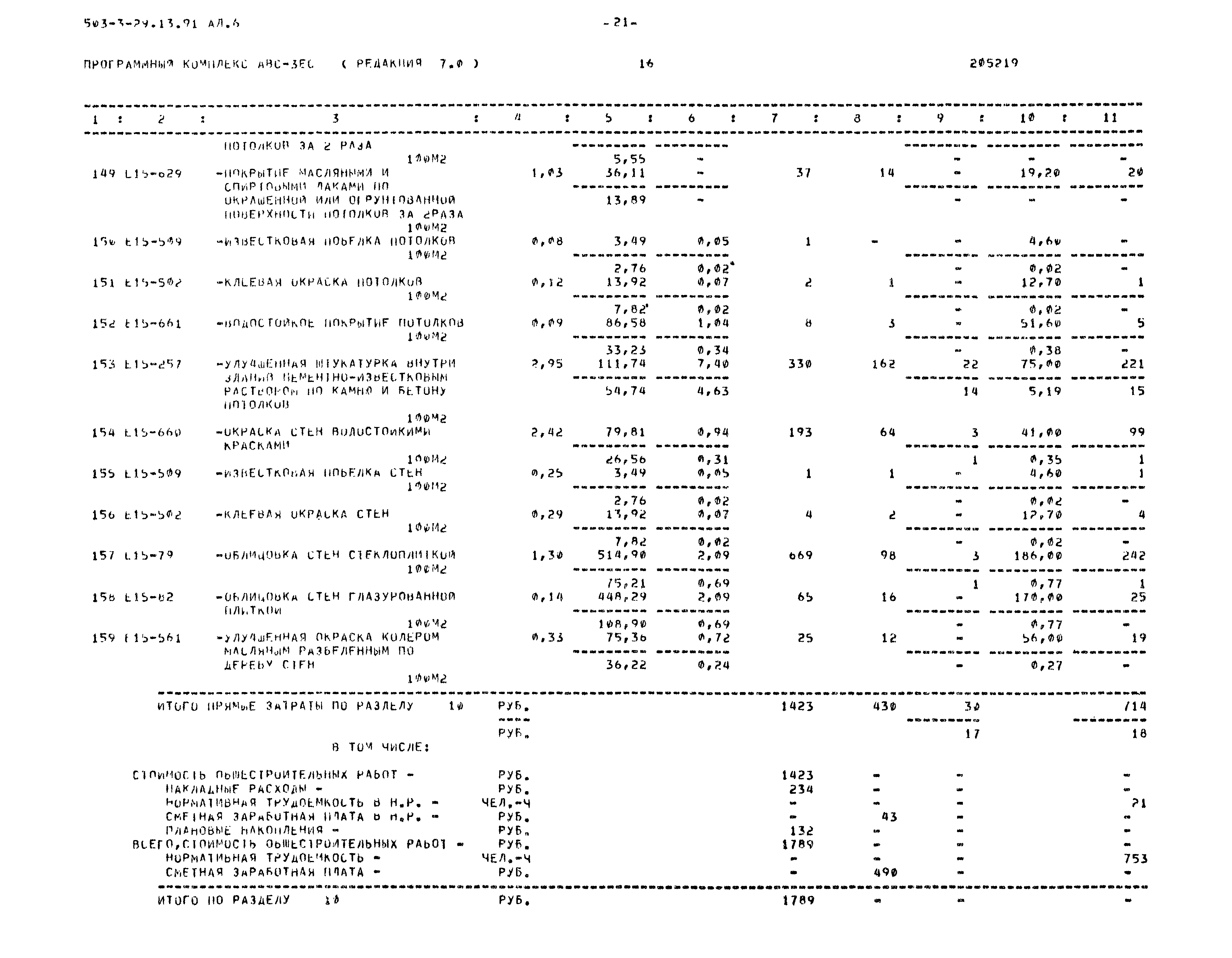 Типовой проект 503-3-29.13.91