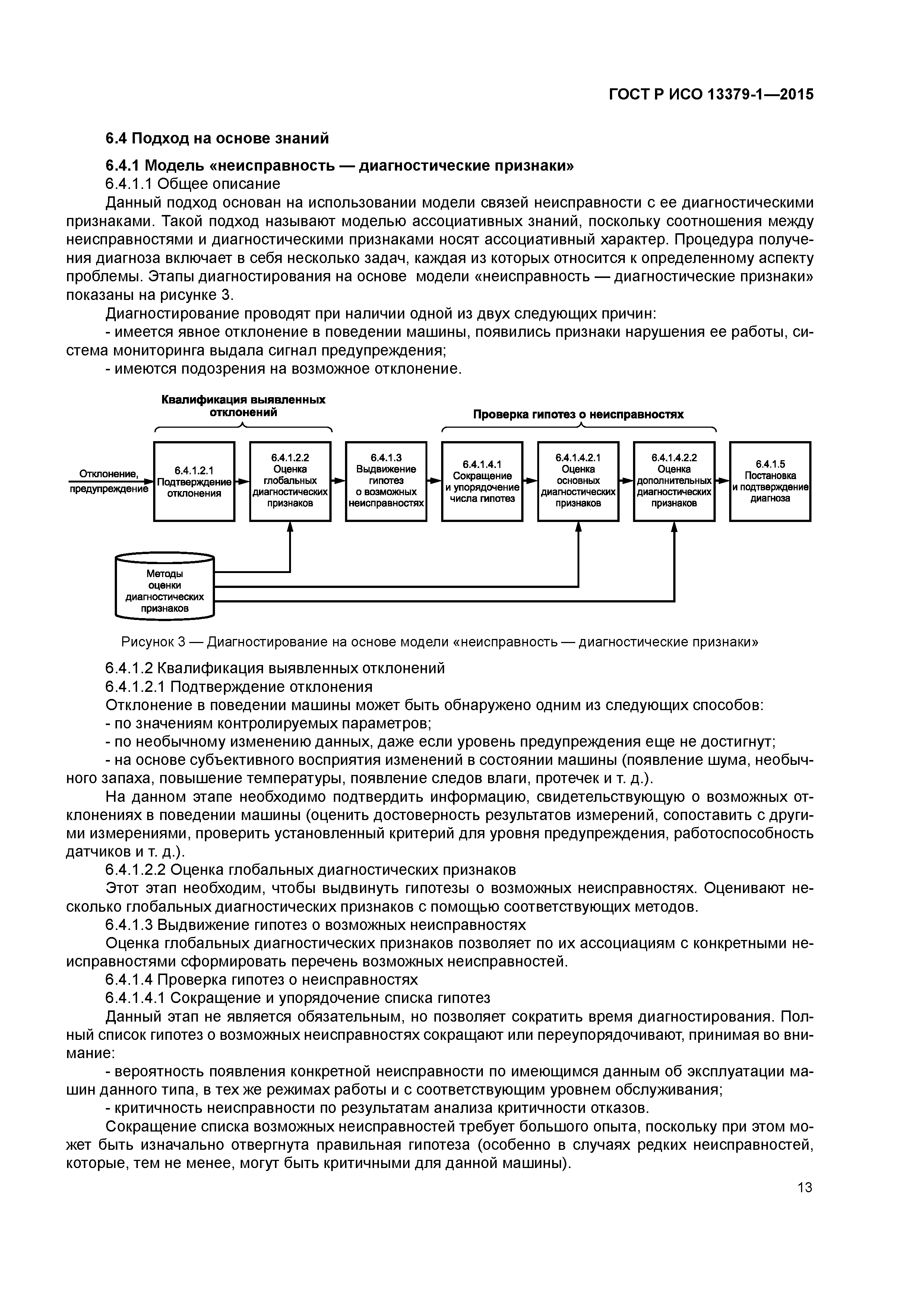 Скачать ГОСТ Р ИСО 13379-1-2015 Контроль состояния и диагностика машин.  Методы интерпретации данных и диагностирования. Часть 1. Общее руководство