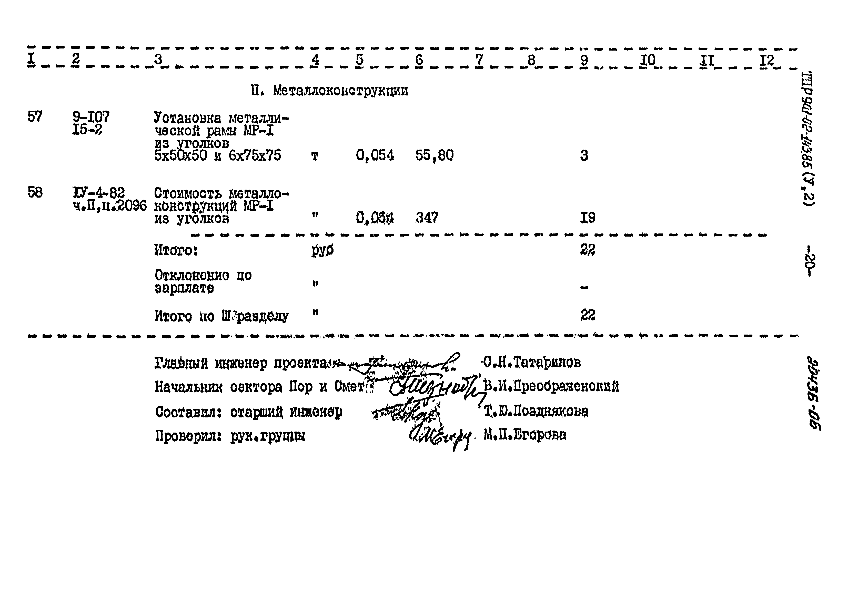 Типовые проектные решения 901-02-143.85