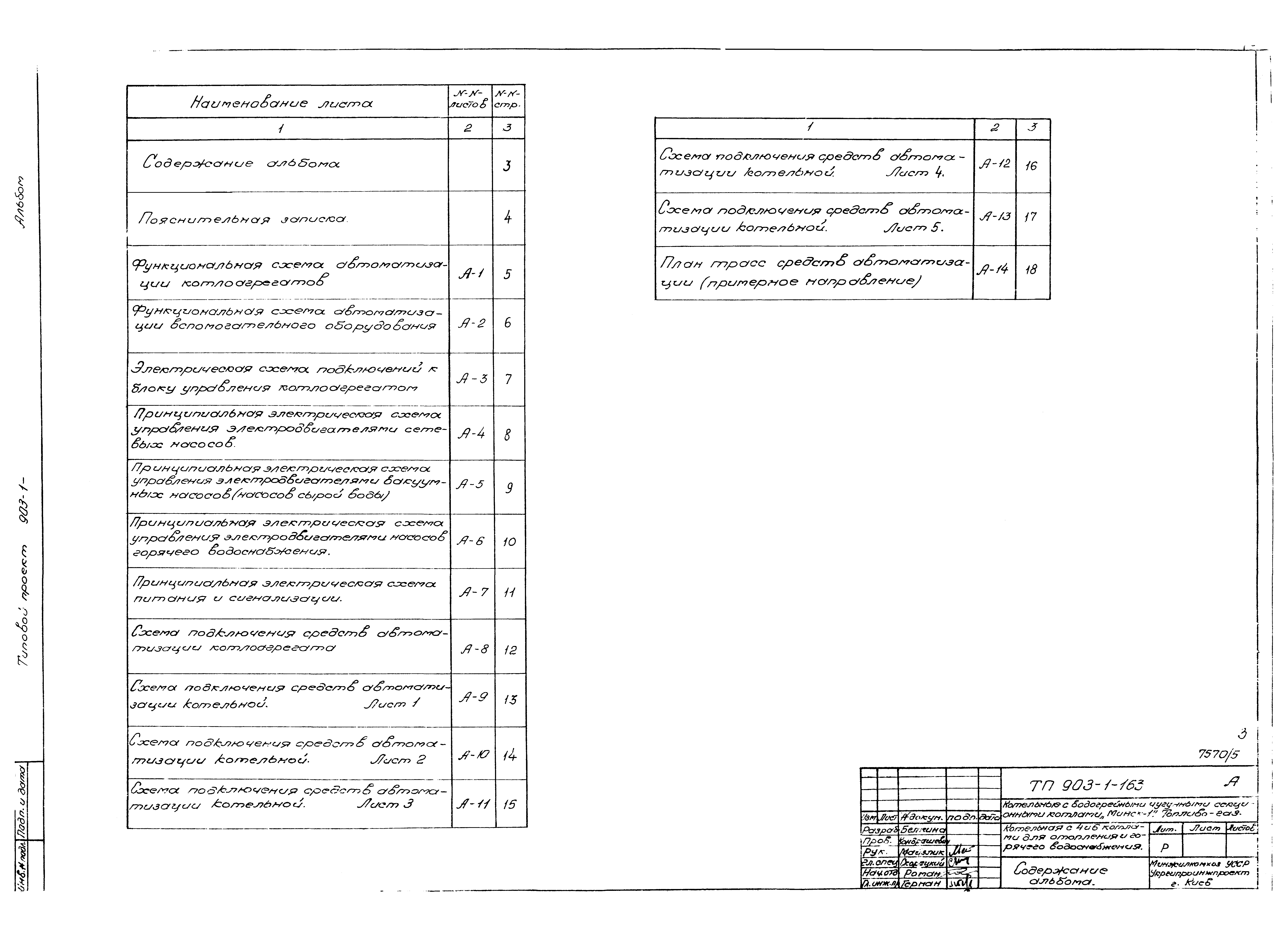 Типовой проект 903-1-163