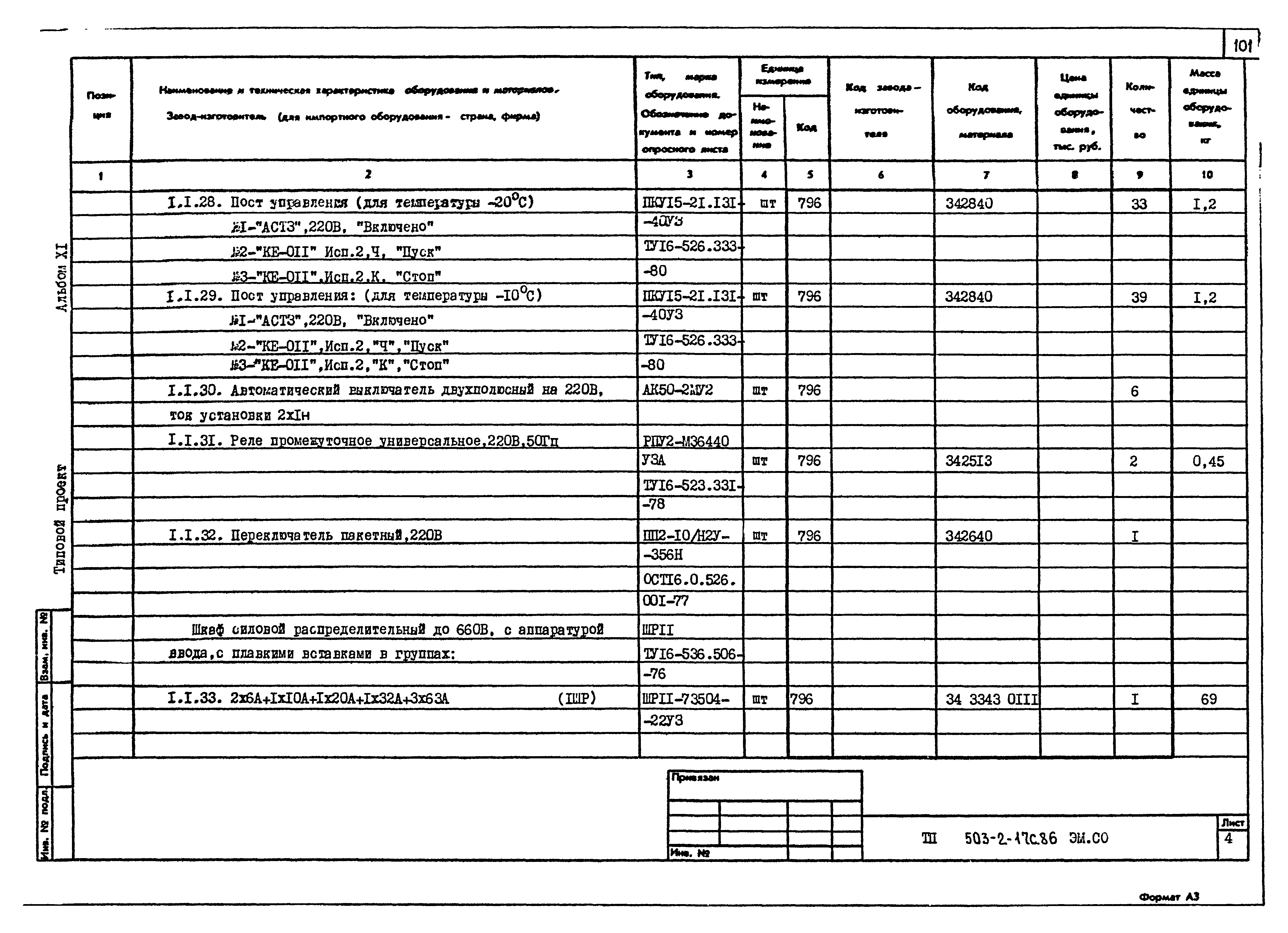 Типовой проект 503-2-17с.86
