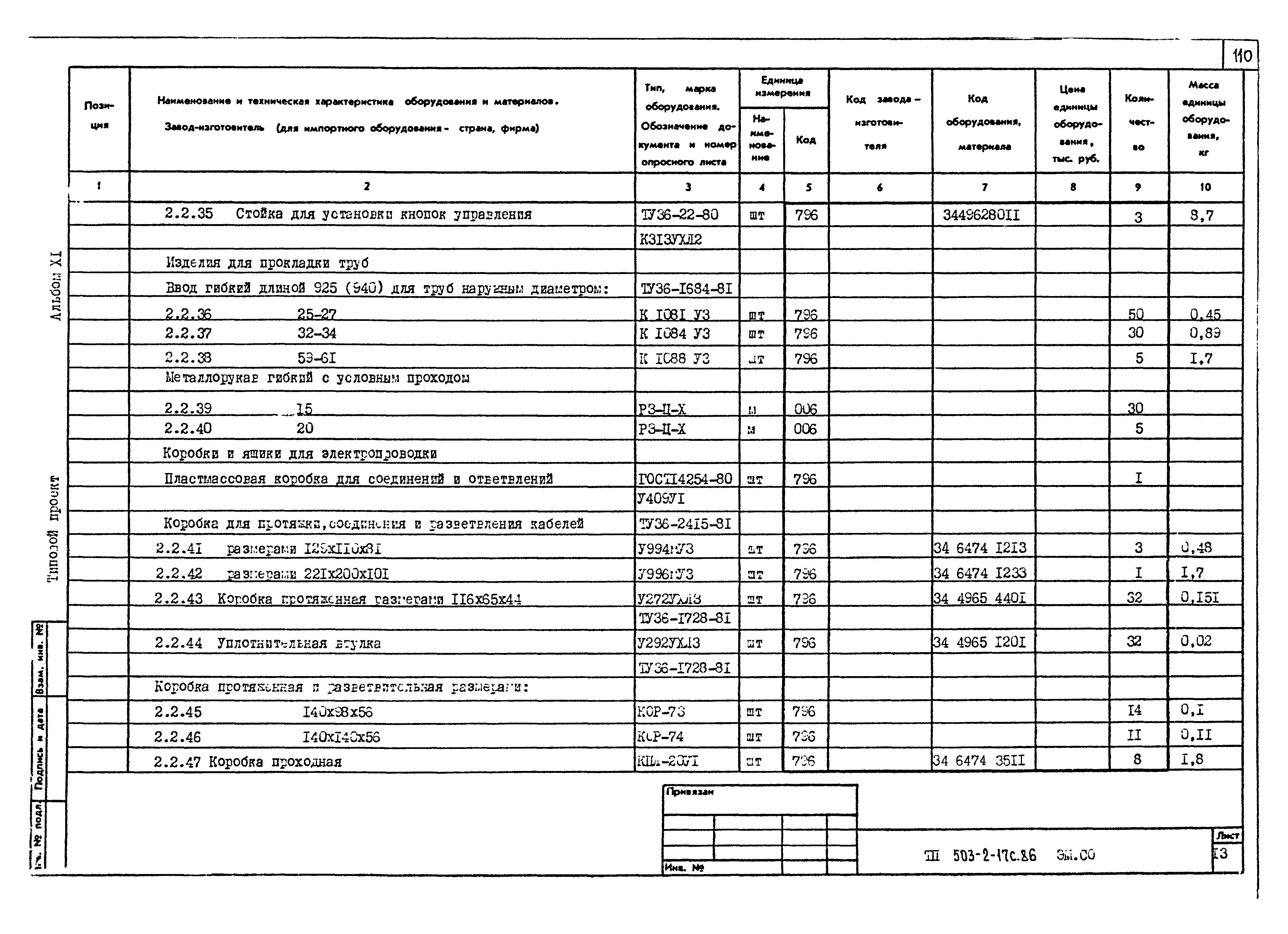 Типовой проект 503-2-17с.86