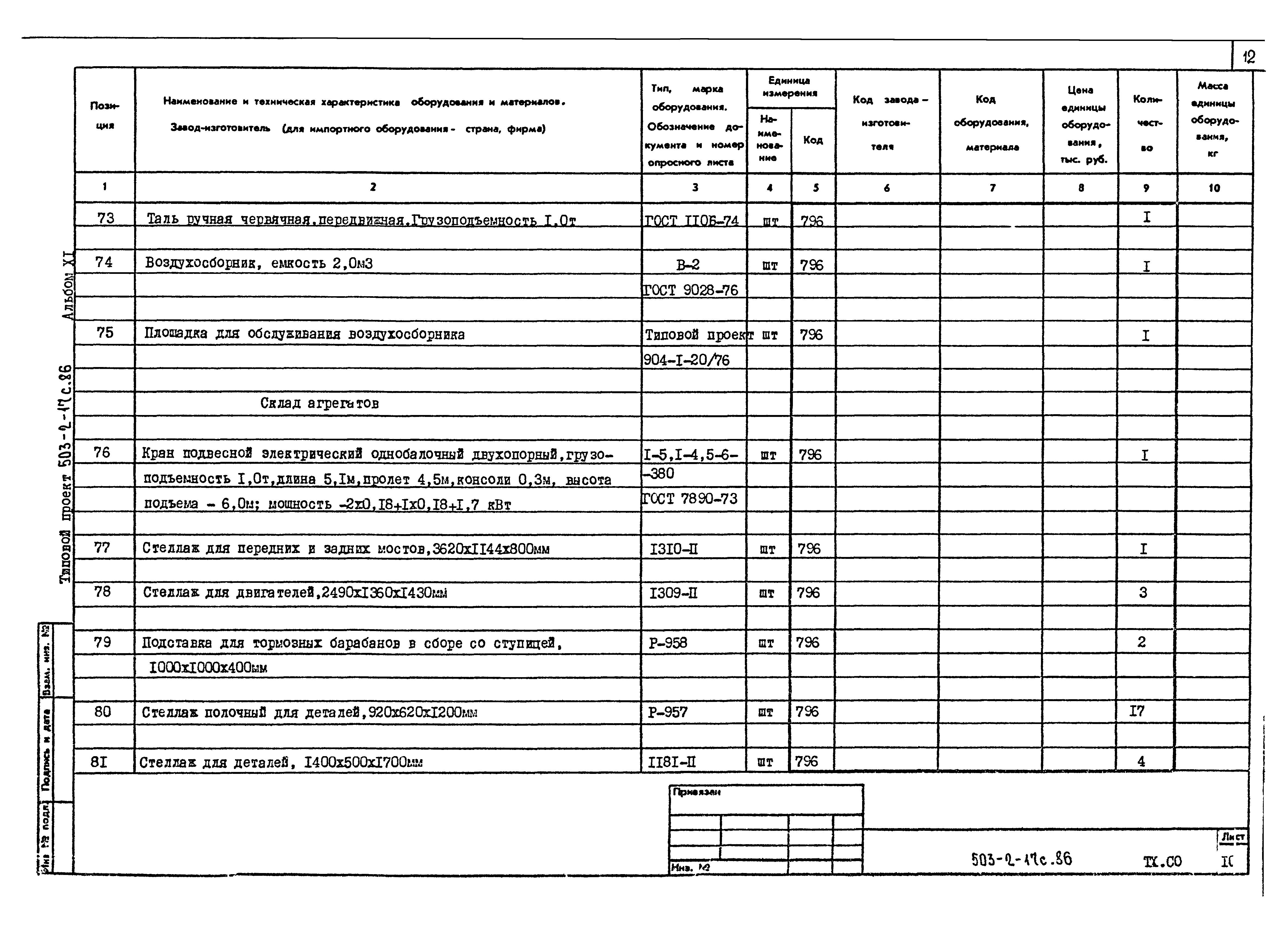 Типовой проект 503-2-17с.86