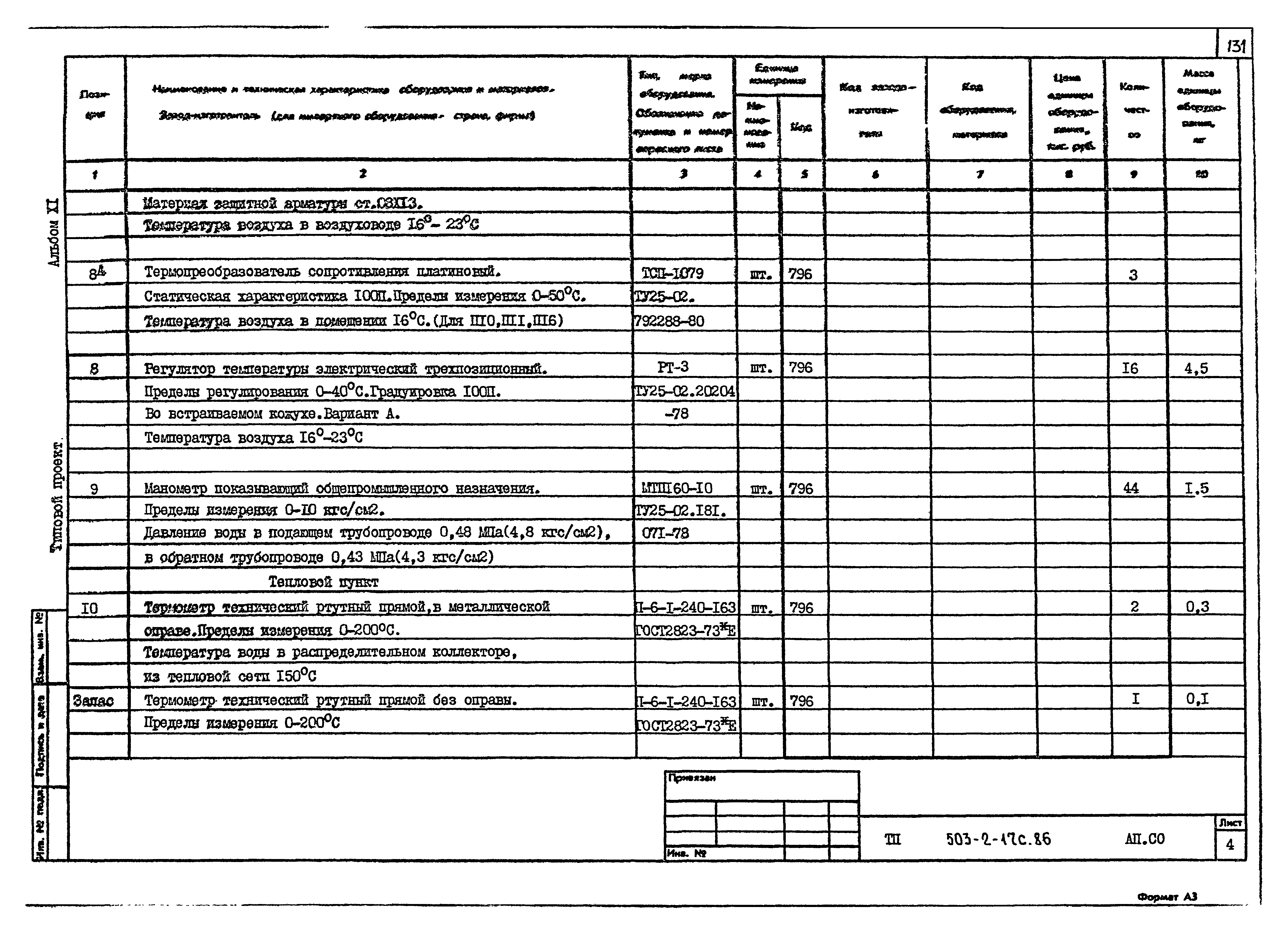 Типовой проект 503-2-17с.86