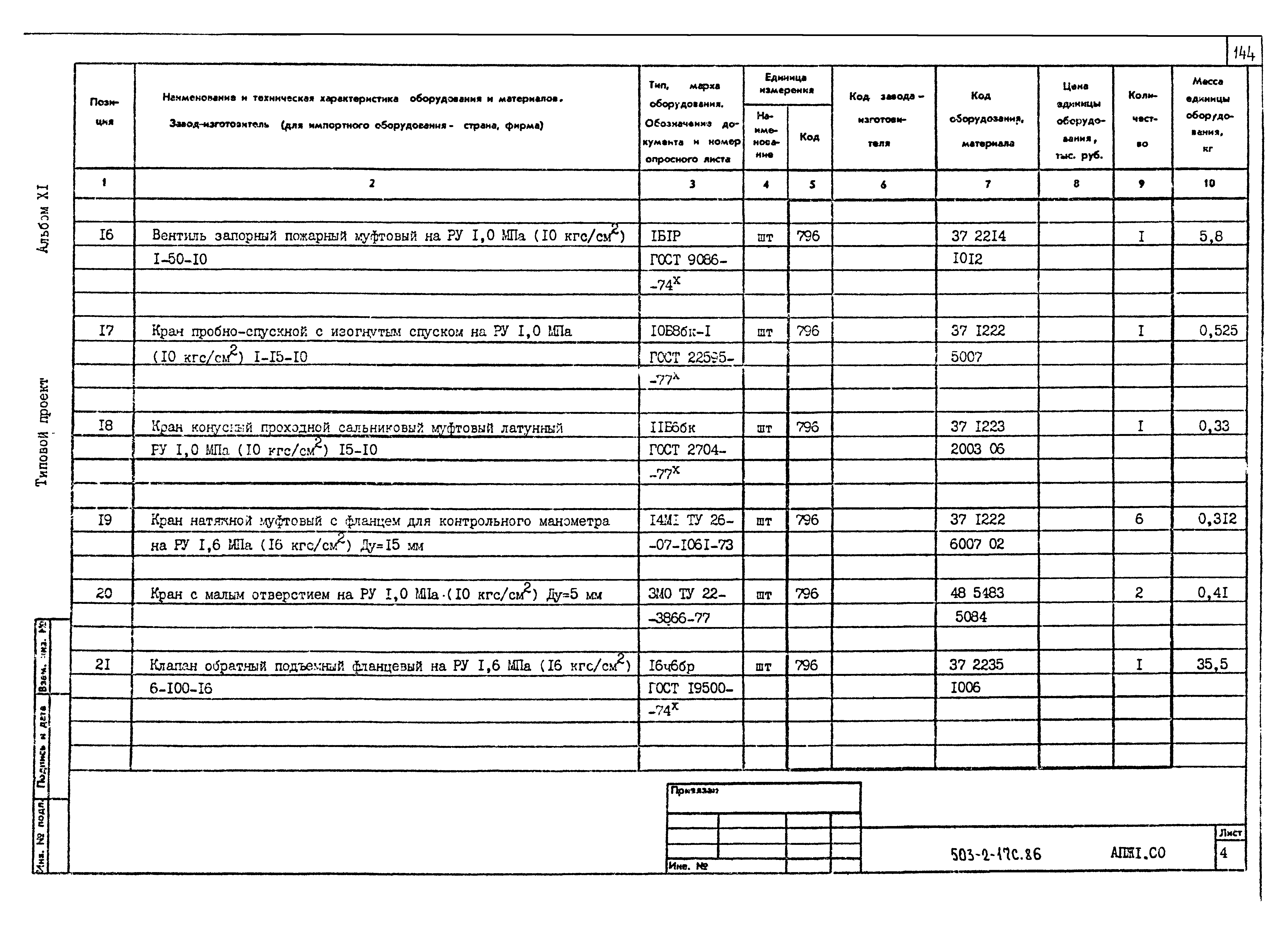 Типовой проект 503-2-17с.86