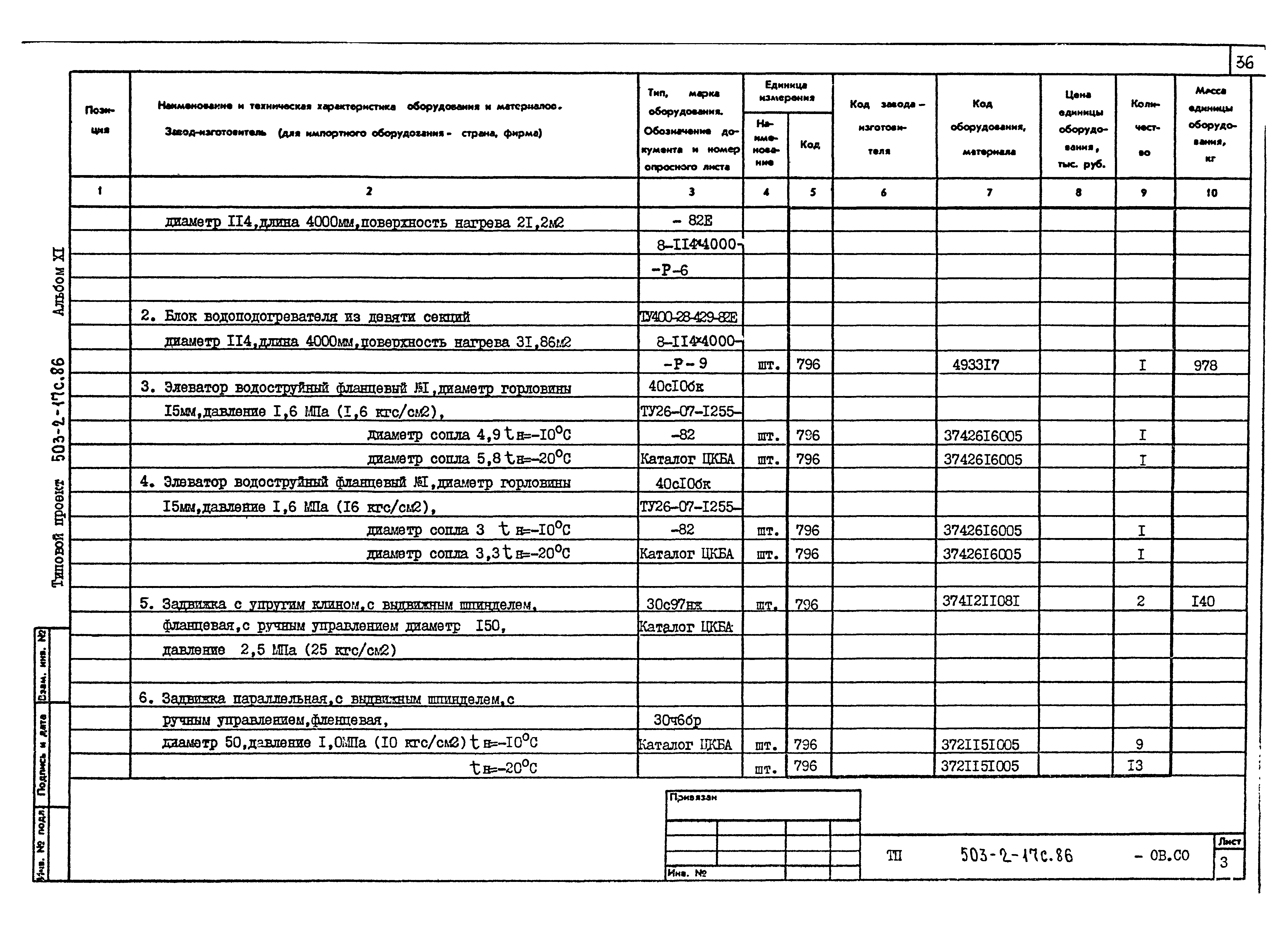 Типовой проект 503-2-17с.86