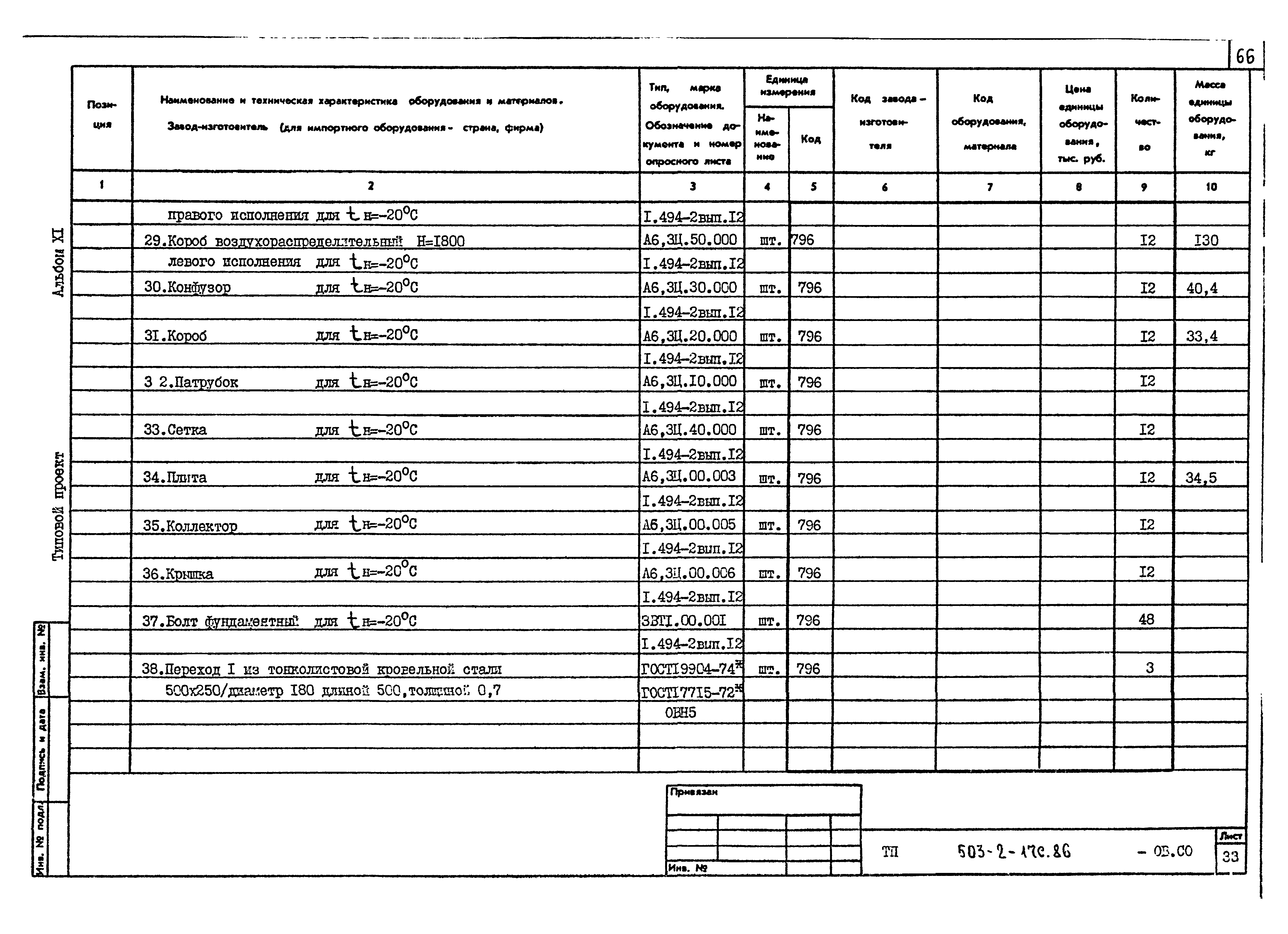 Типовой проект 503-2-17с.86