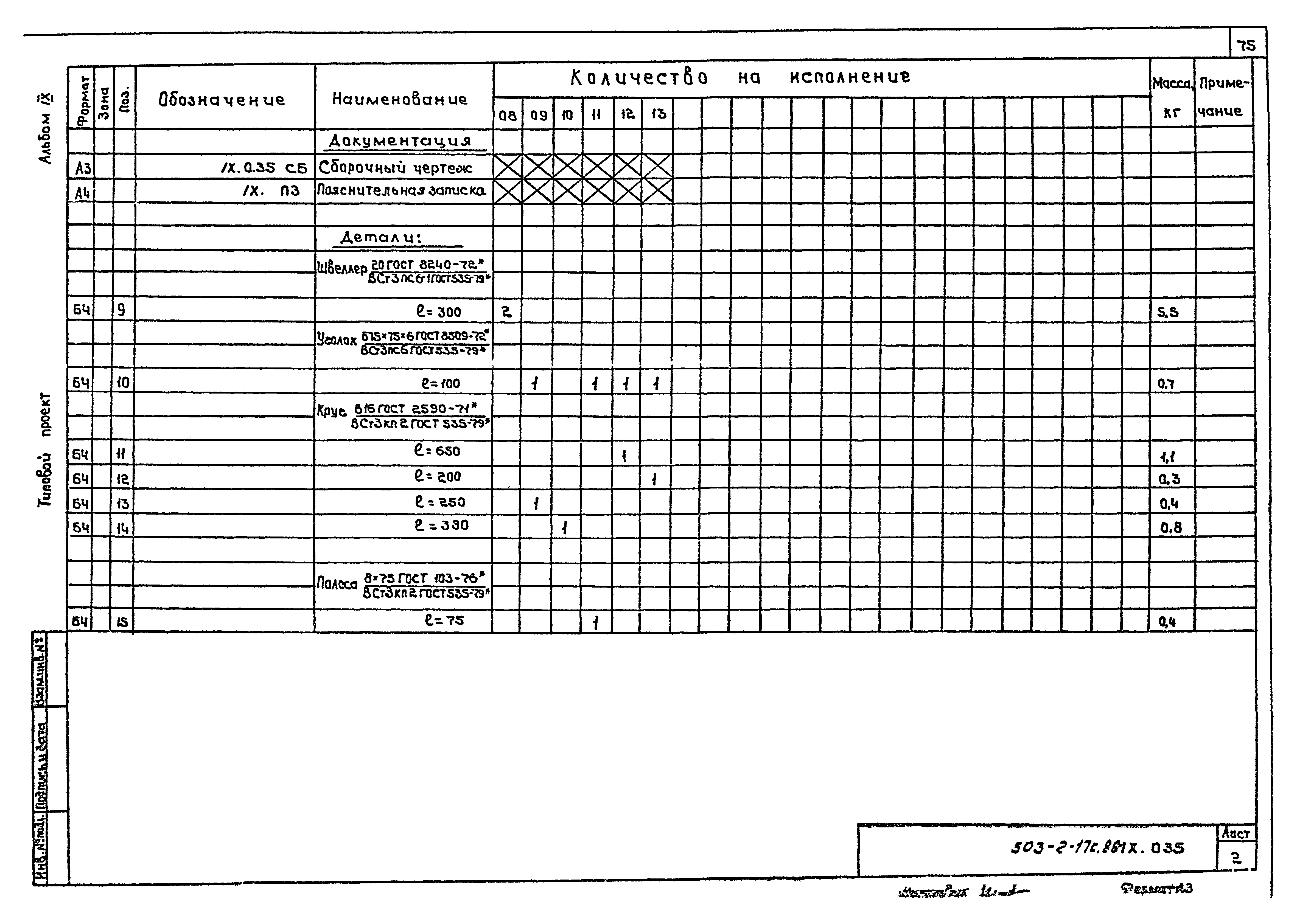Типовой проект 503-2-17с.86