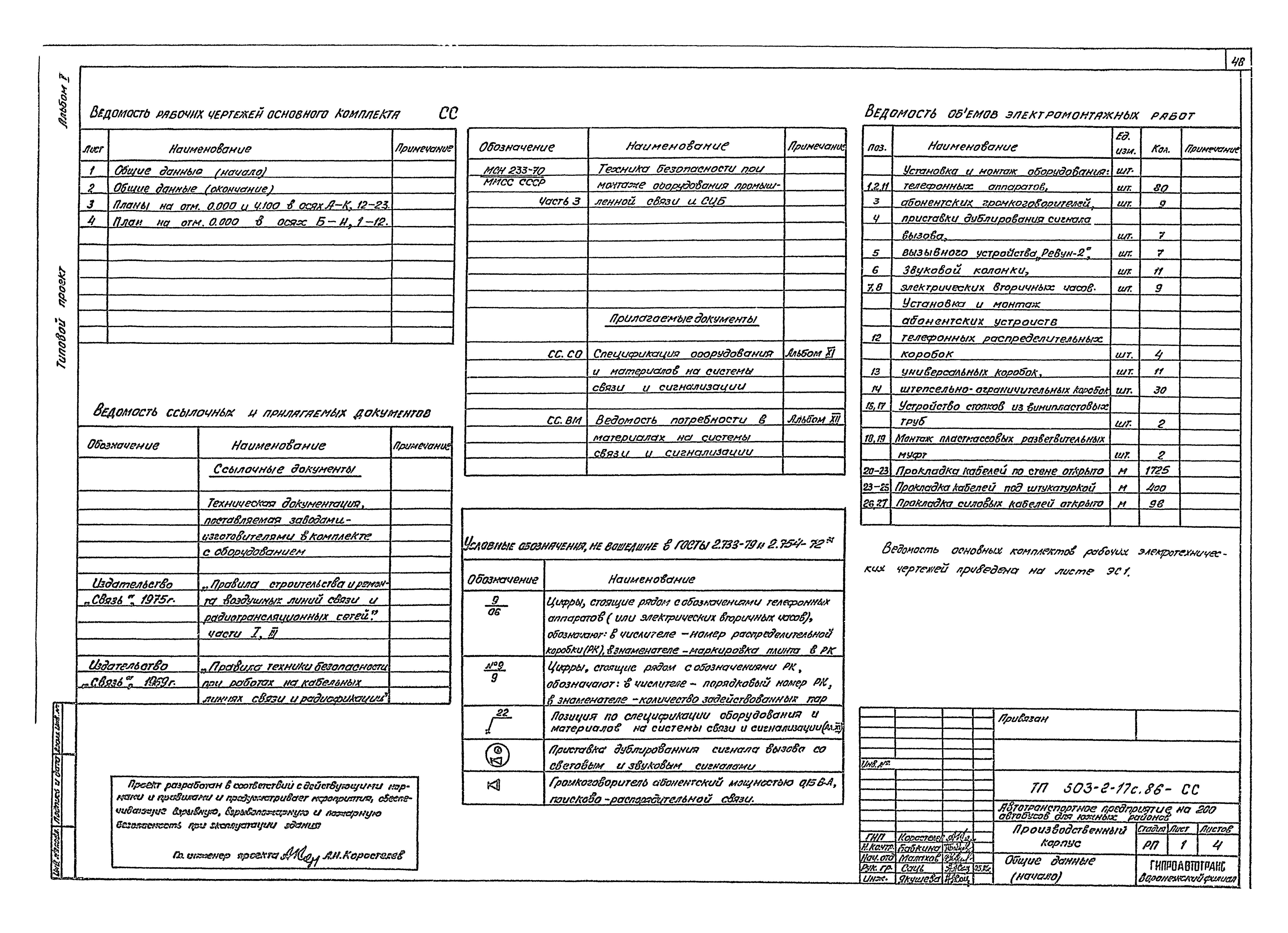 Типовой проект 503-2-17с.86