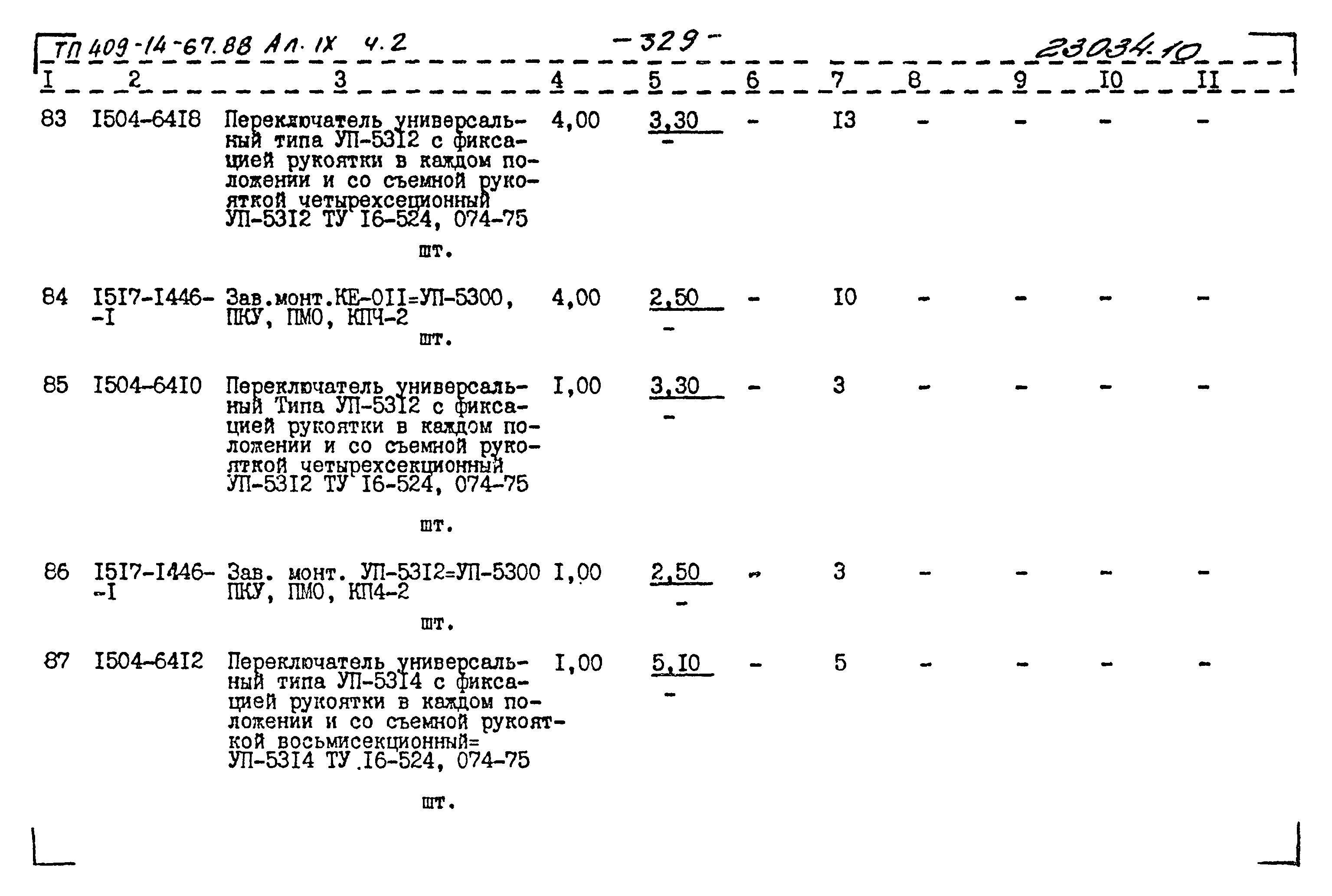 Типовой проект 409-14-67.88